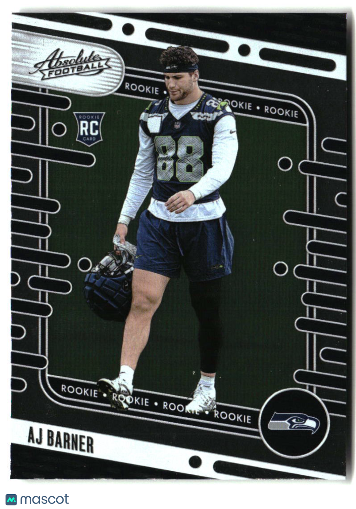 AJ Barner 2024 Panini Absolute Retail #184