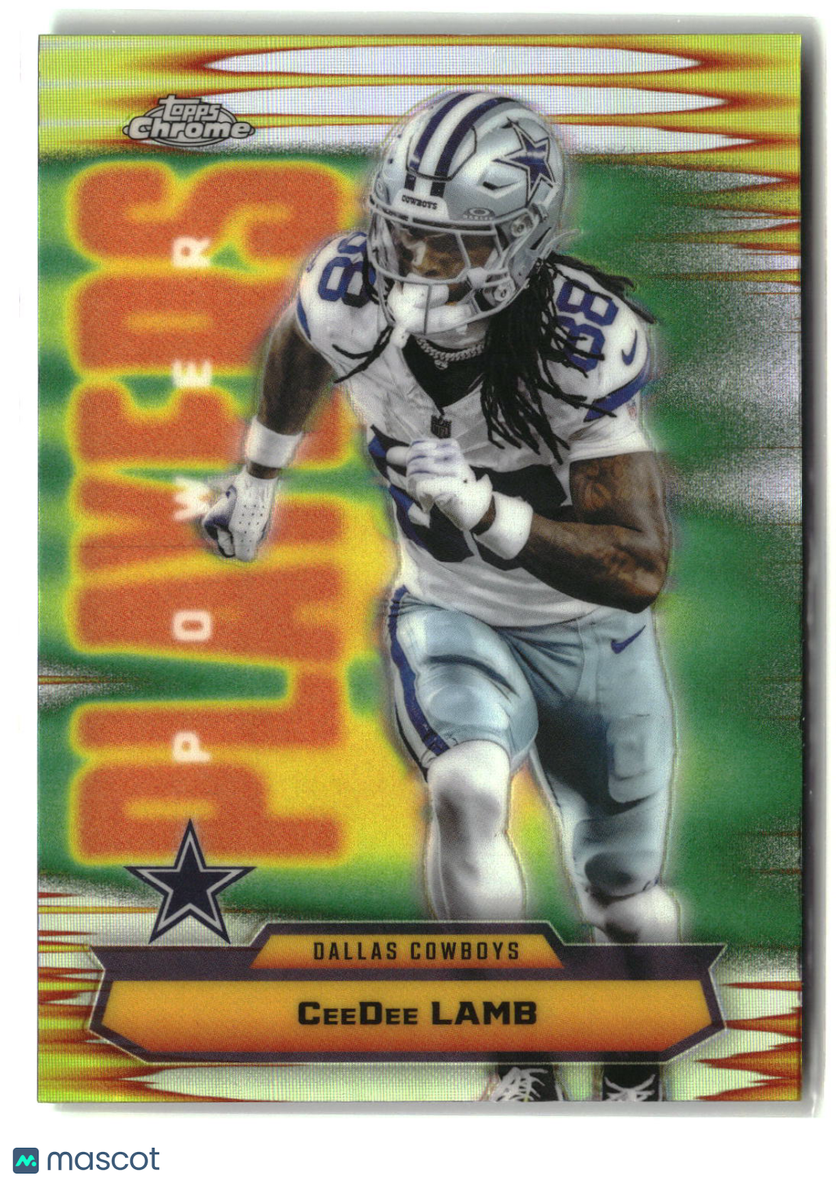 CeeDee Lamb 2025 Topps Chrome Power Players Refractor #PP-23