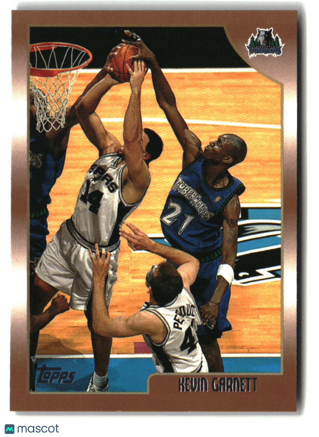Kevin Garnett 1998-99 Topps #125