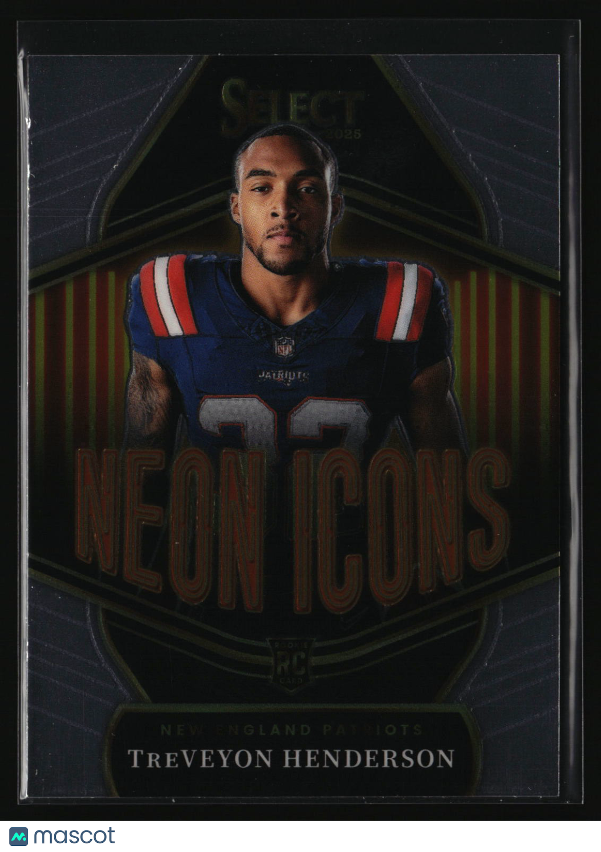 TreVeyon Henderson 2025 Panini Select Neon Icons #16
