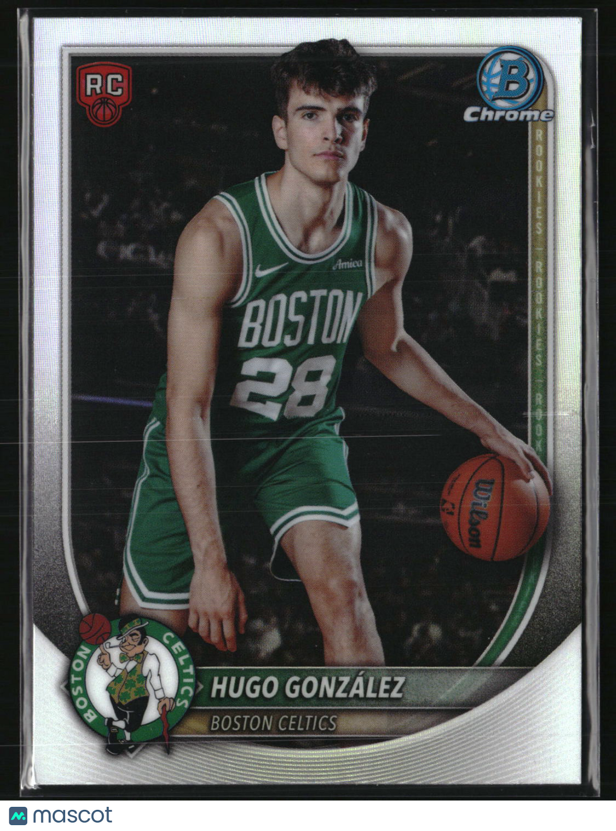 Hugo Gonza?lez 2025-26 Bowman Chrome Rookie Red RC Logo #BRR-28