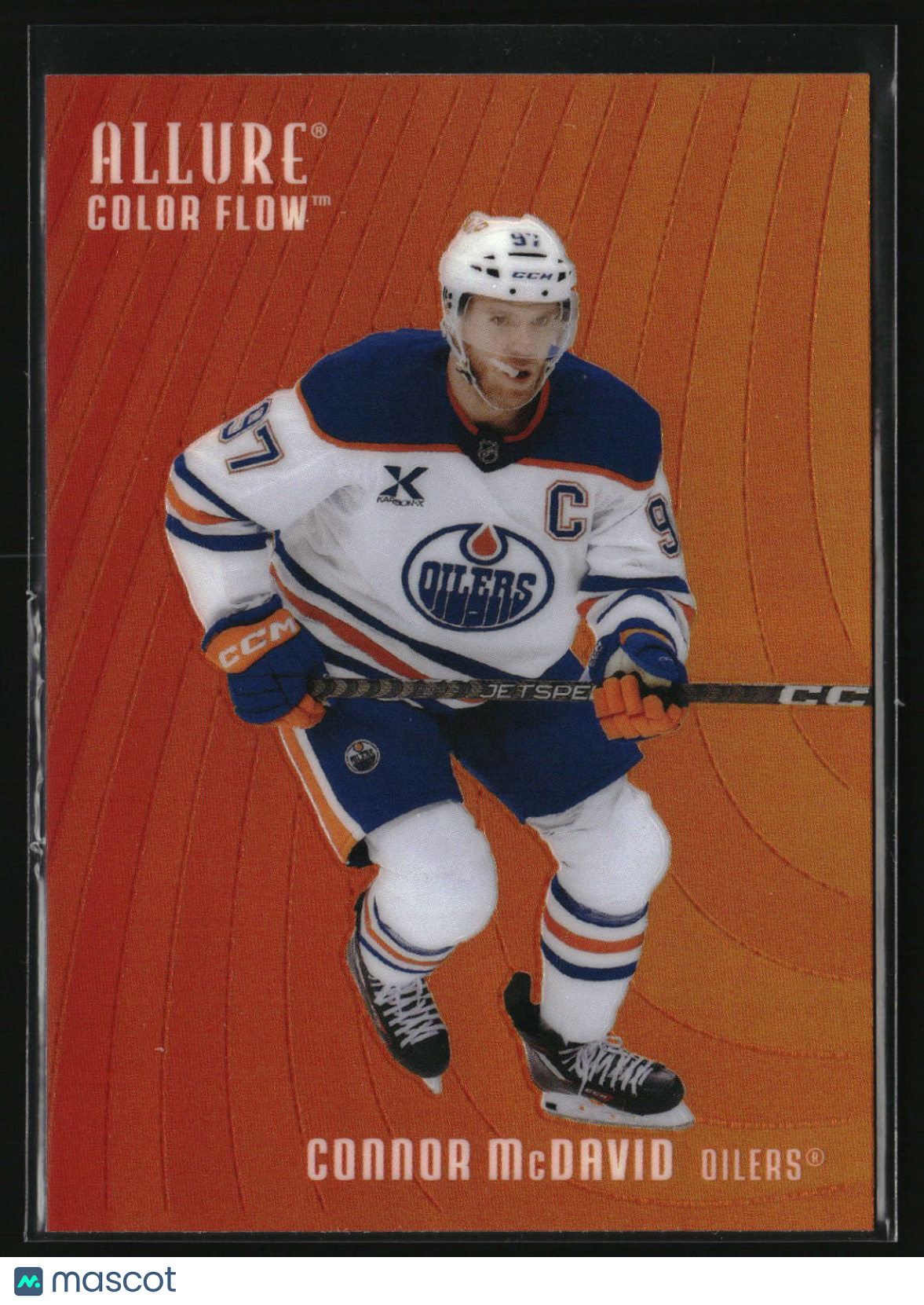 Connor McDavid 2025-26 Upper Deck Allure Color Flow Red-Orange #CF-30