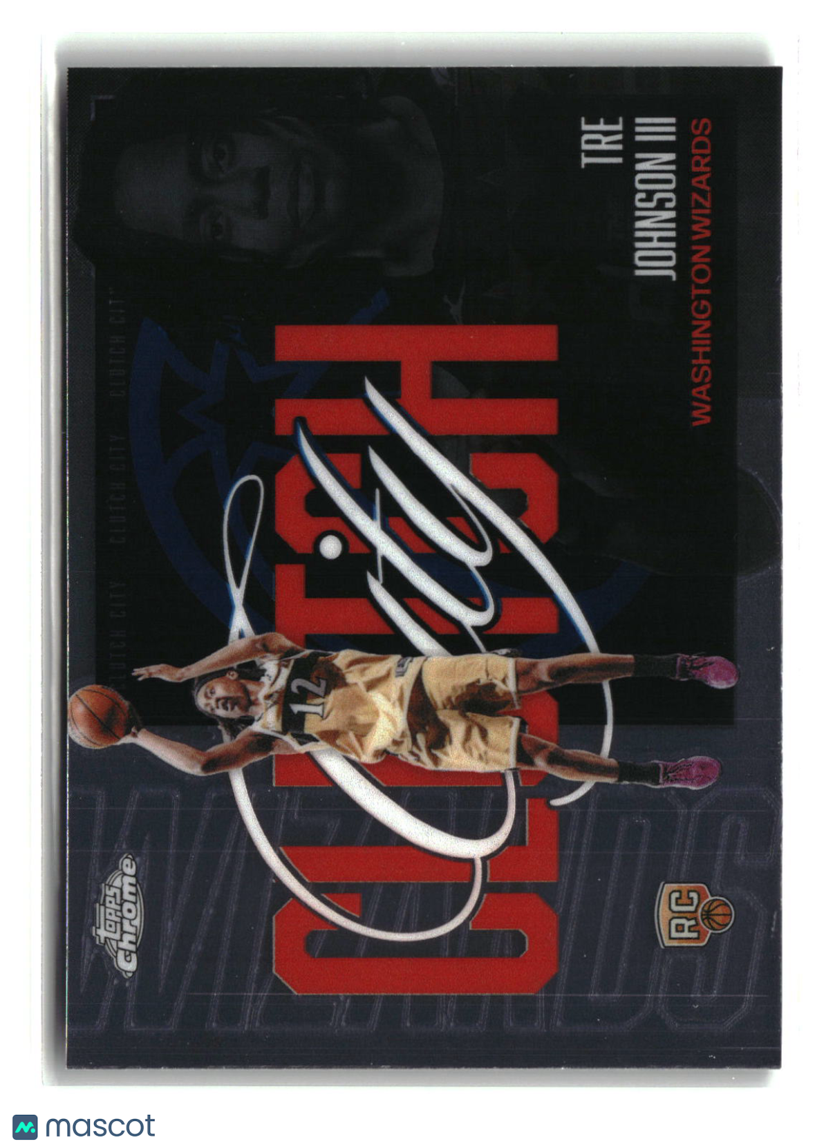 Tre Johnson III 2025-26 Topps Chrome Update Clutch City #YQ-7