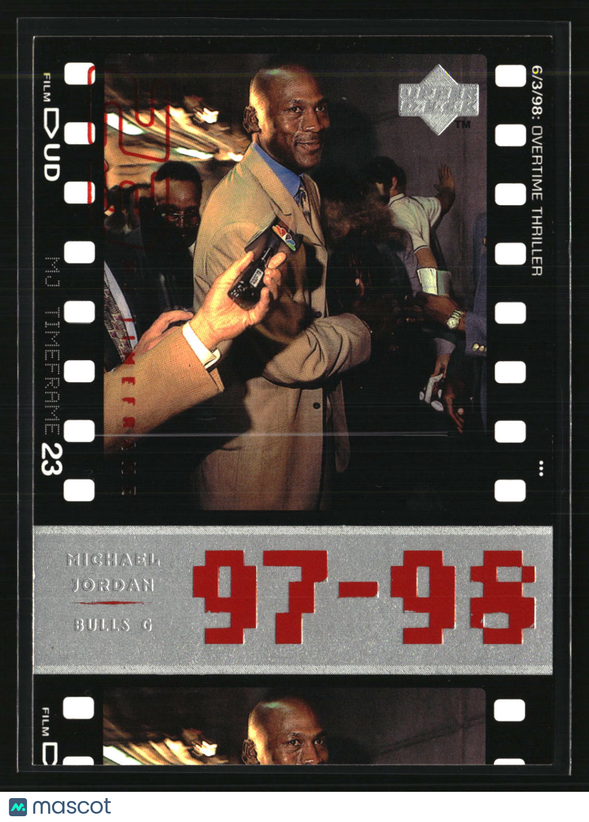 Michael Jordan 1998 Upper Deck Michael Jordan Living Legend #116