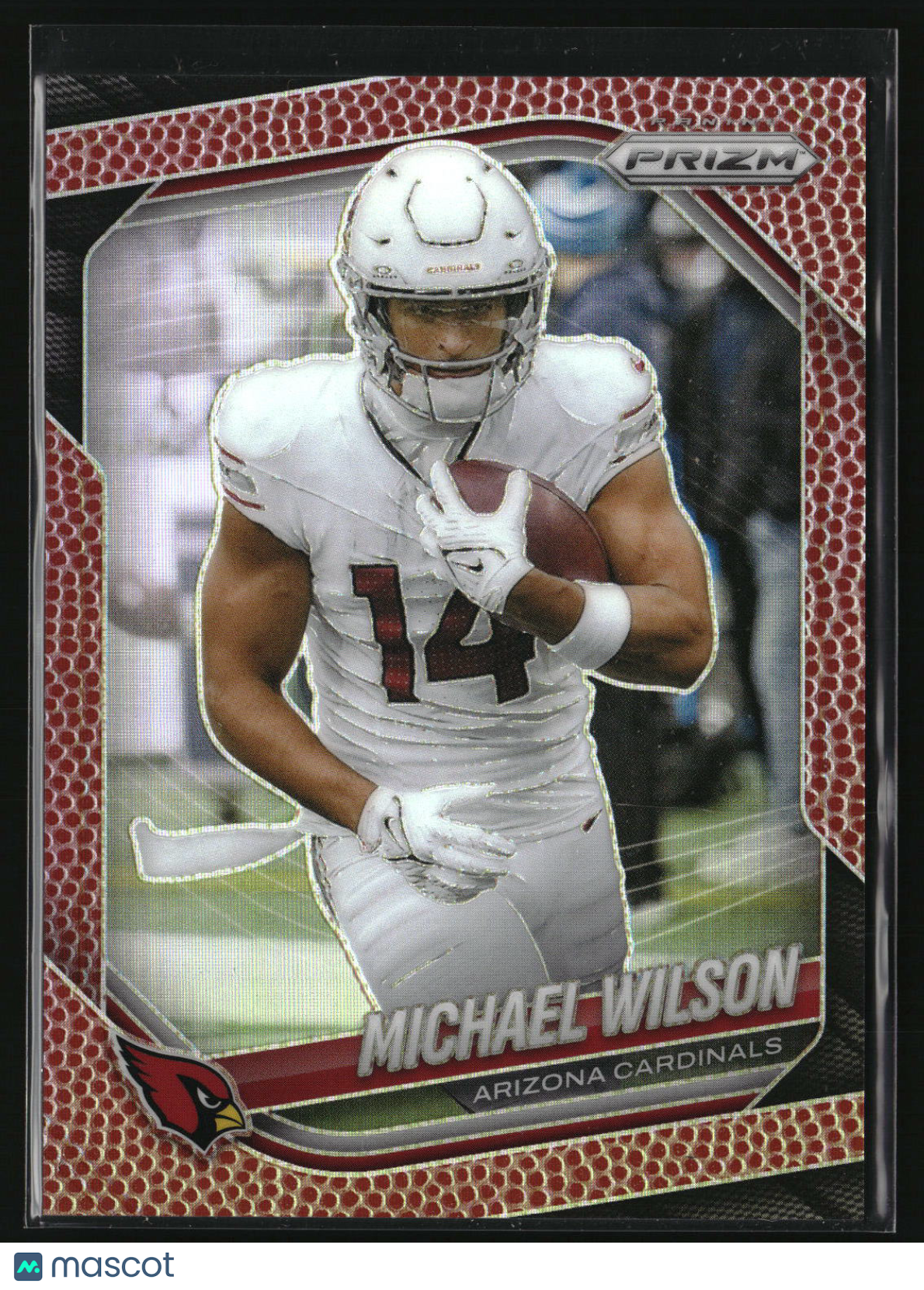 Michael Wilson 2025 Panini Prizm Pigskin #145 #/180