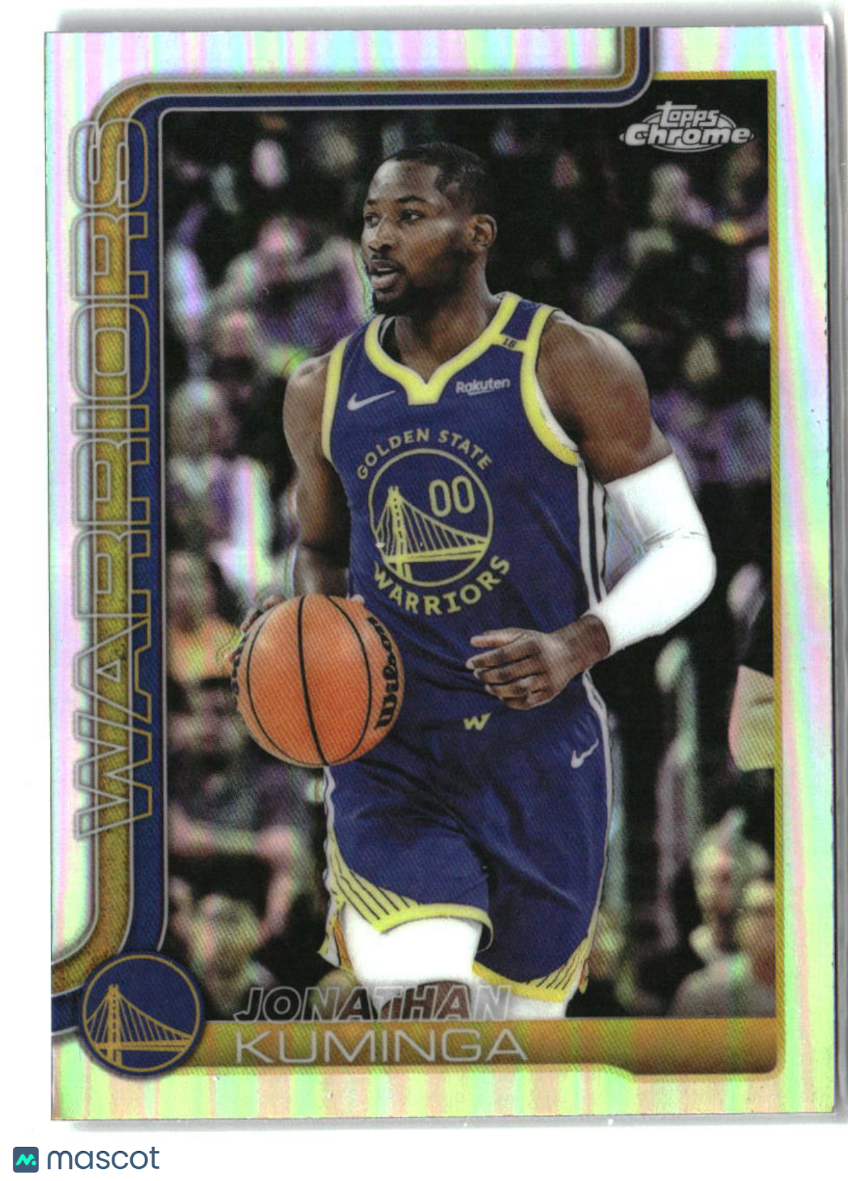Jonathan Kuminga 2025-26 Topps Chrome Refractor #211