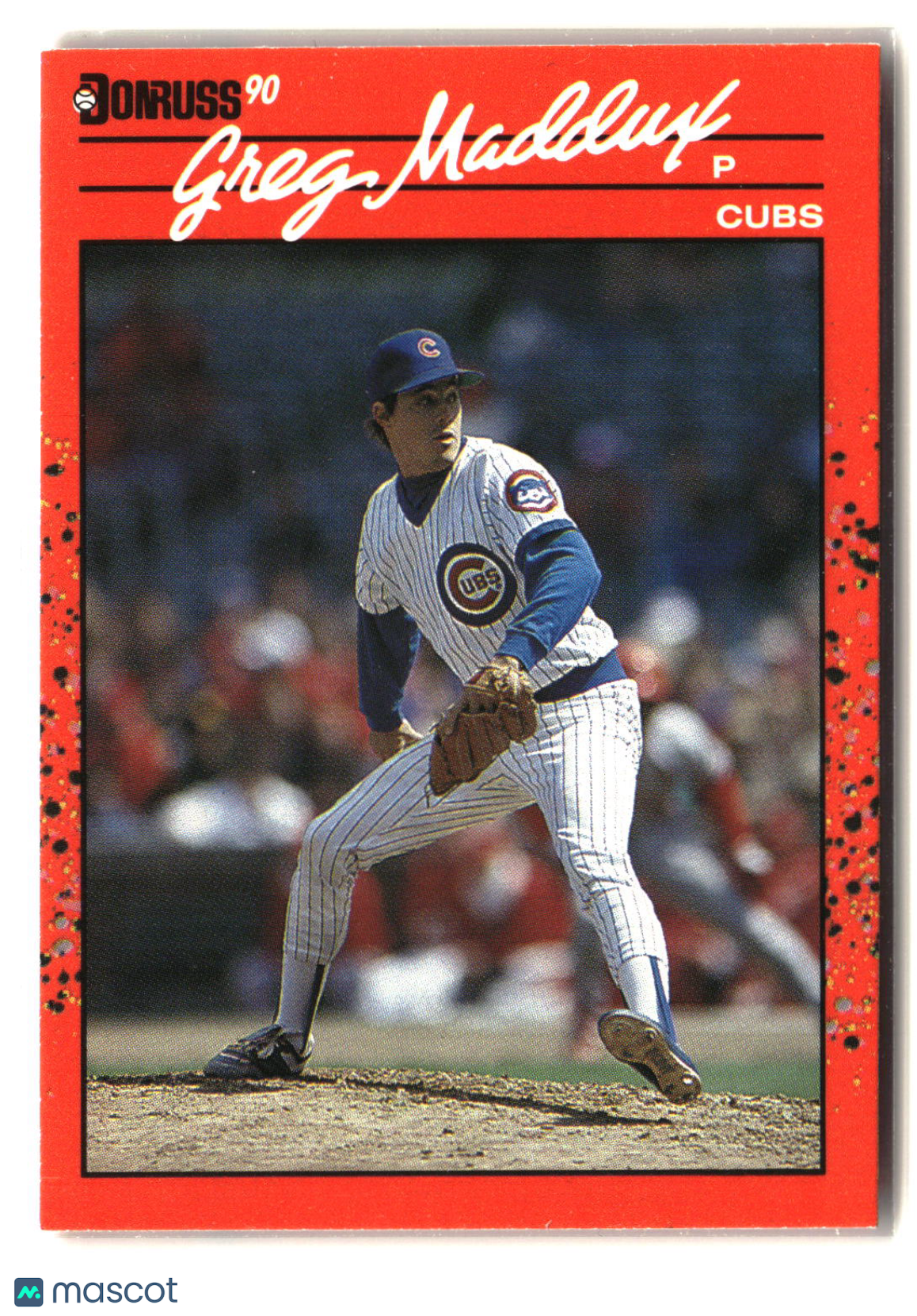 Greg Maddux 1990 Donruss #158