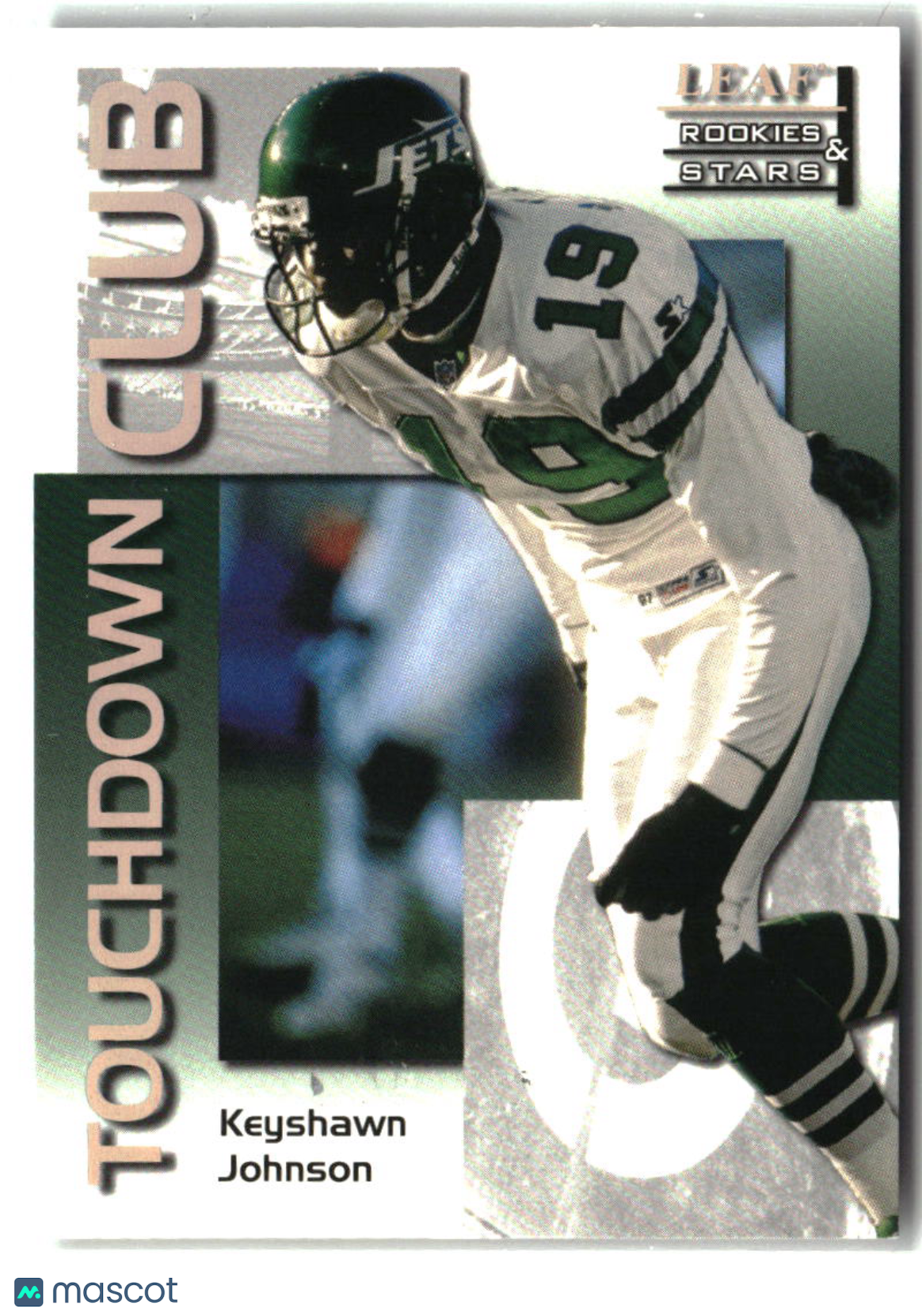 Keyshawn Johnson 1998 Leaf Rookies & Stars Touchdown Club #17 #/5000