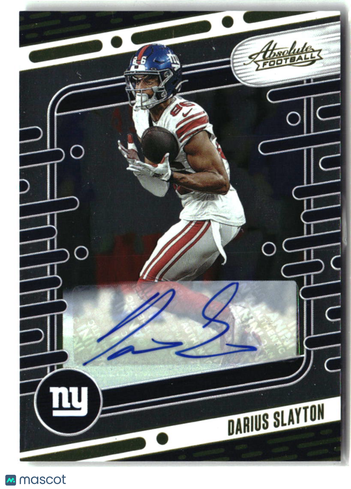 Darius Slayton 2024 Panini Absolute Base Signatures #80