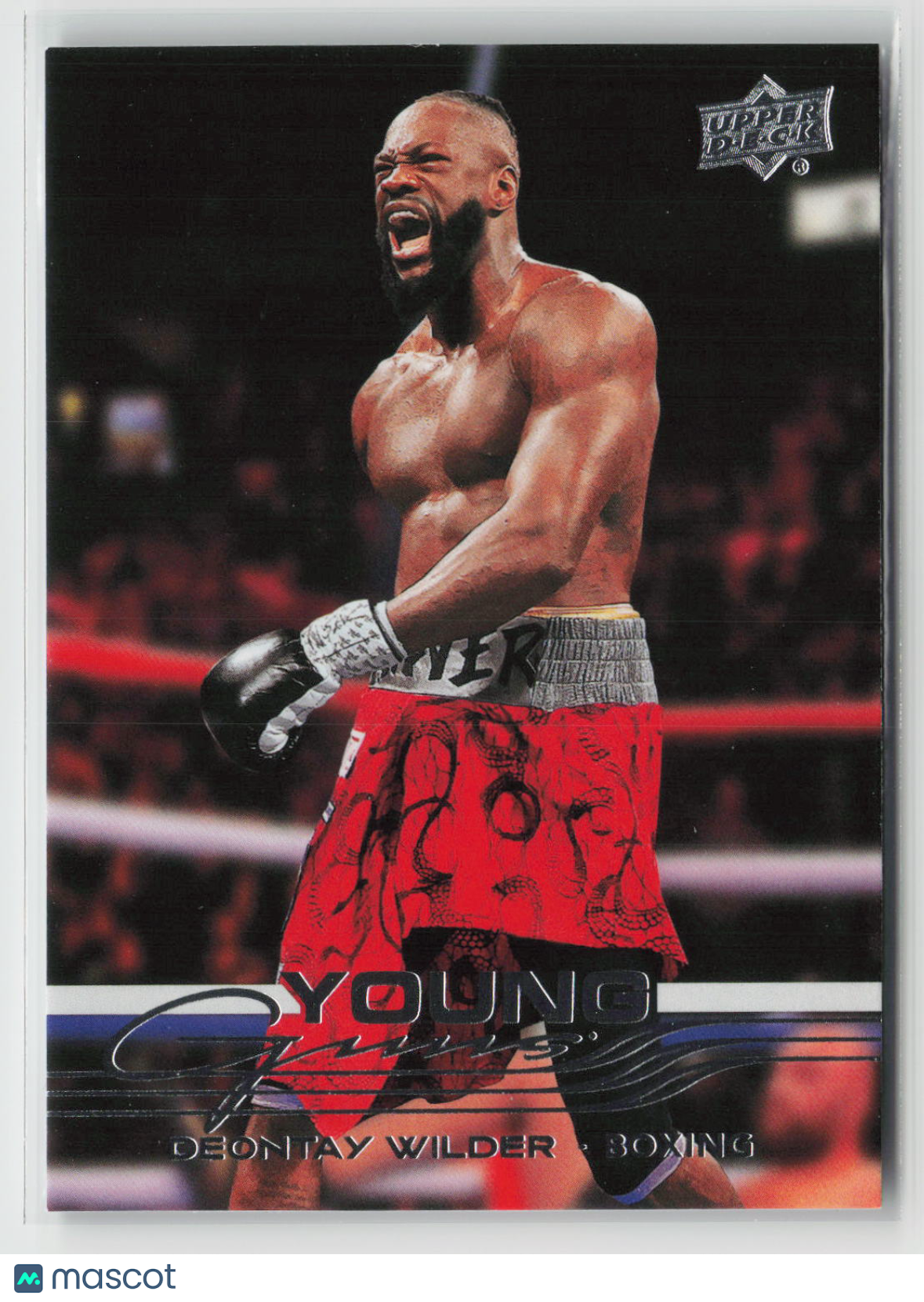Deontay Wilder 2026 Upper Deck Goodwin Champions Young Guns #YG-1