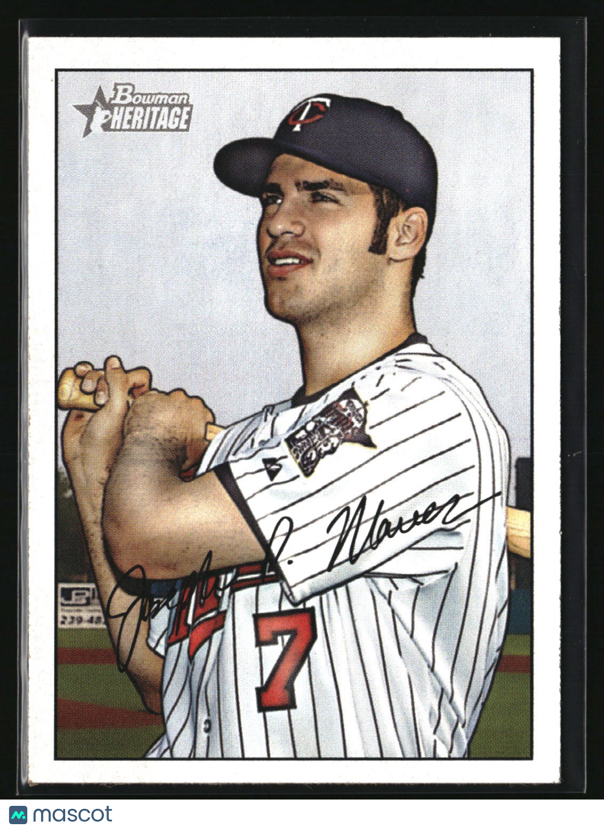 Joe Mauer 2007 Bowman Heritage #95