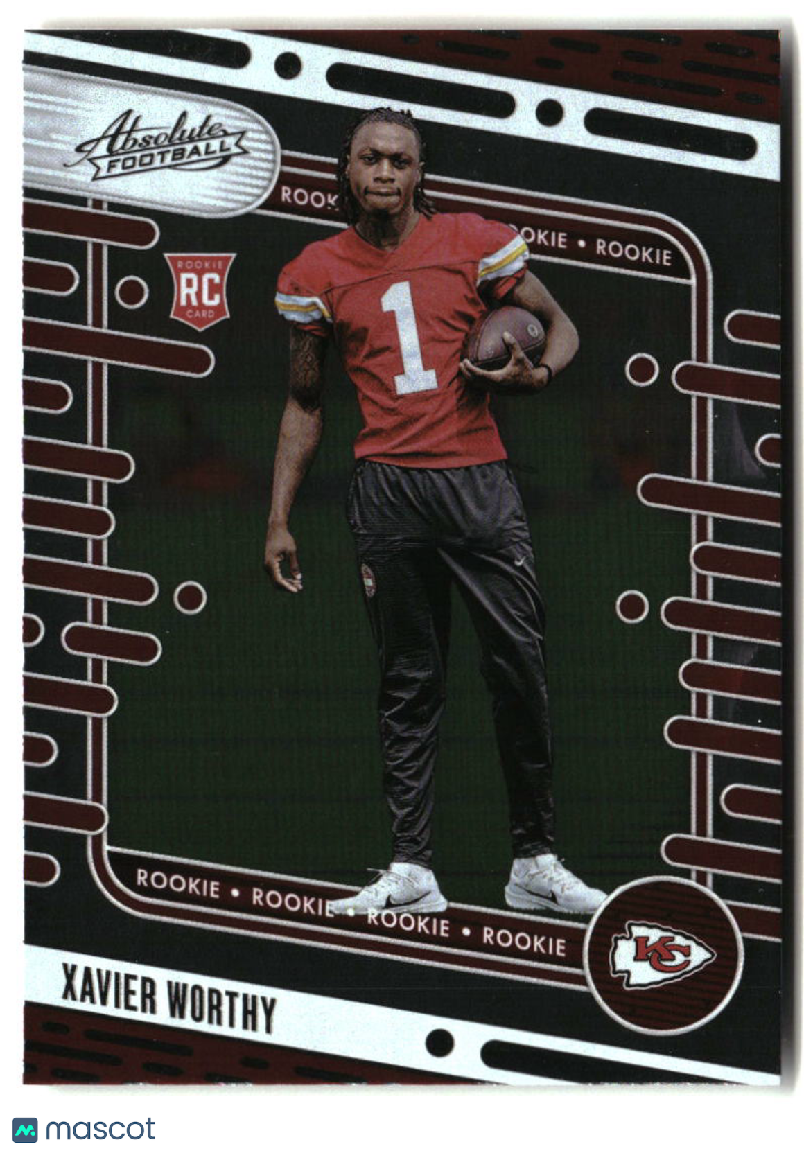Xavier Worthy 2024 Panini Absolute Retail #128