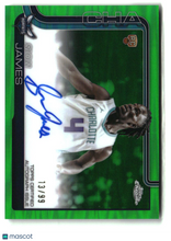 Load image into Gallery viewer, Sion James 2025-26 Topps Chrome Chrome Rookie Autographs Green /99 #TCAR-SJ