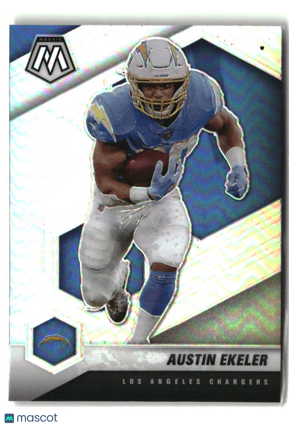 Austin Ekeler 2021 Panini Mosaic Prizm Silver #114