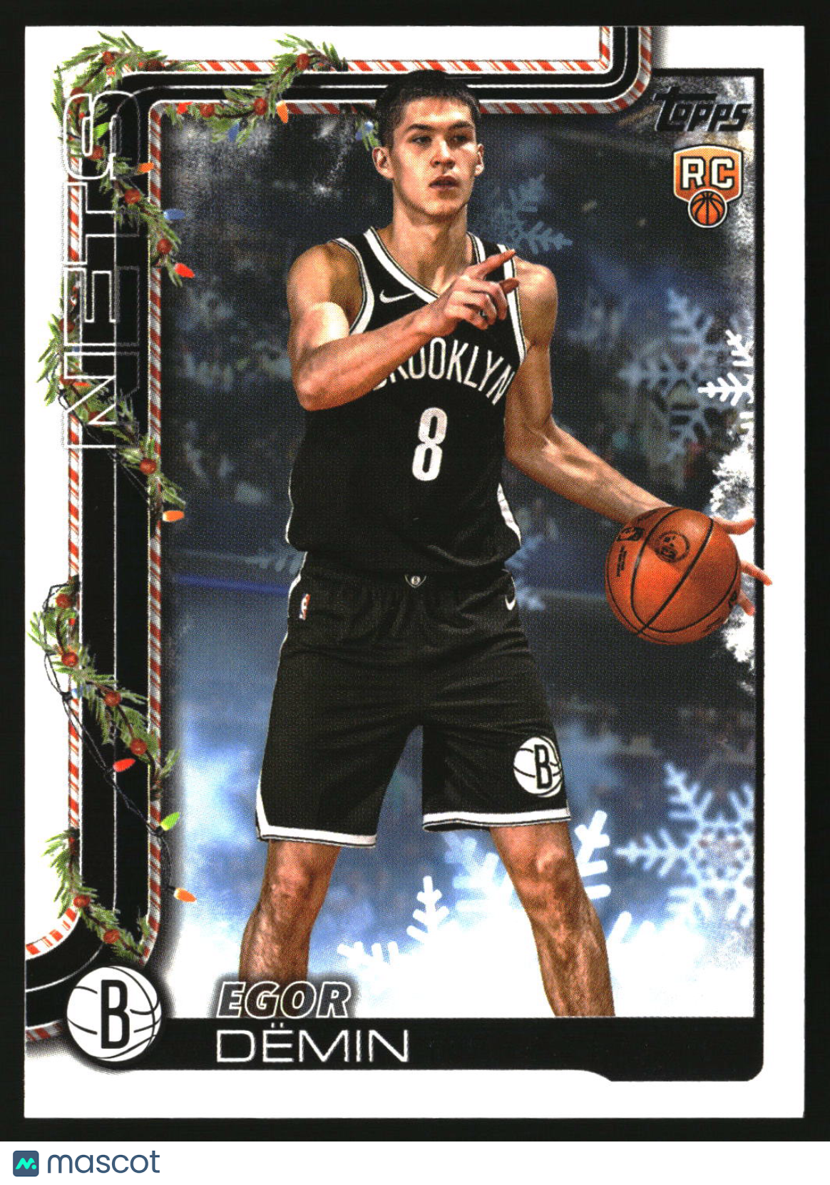 Egor Demin 2025-26 Topps Holiday #H168