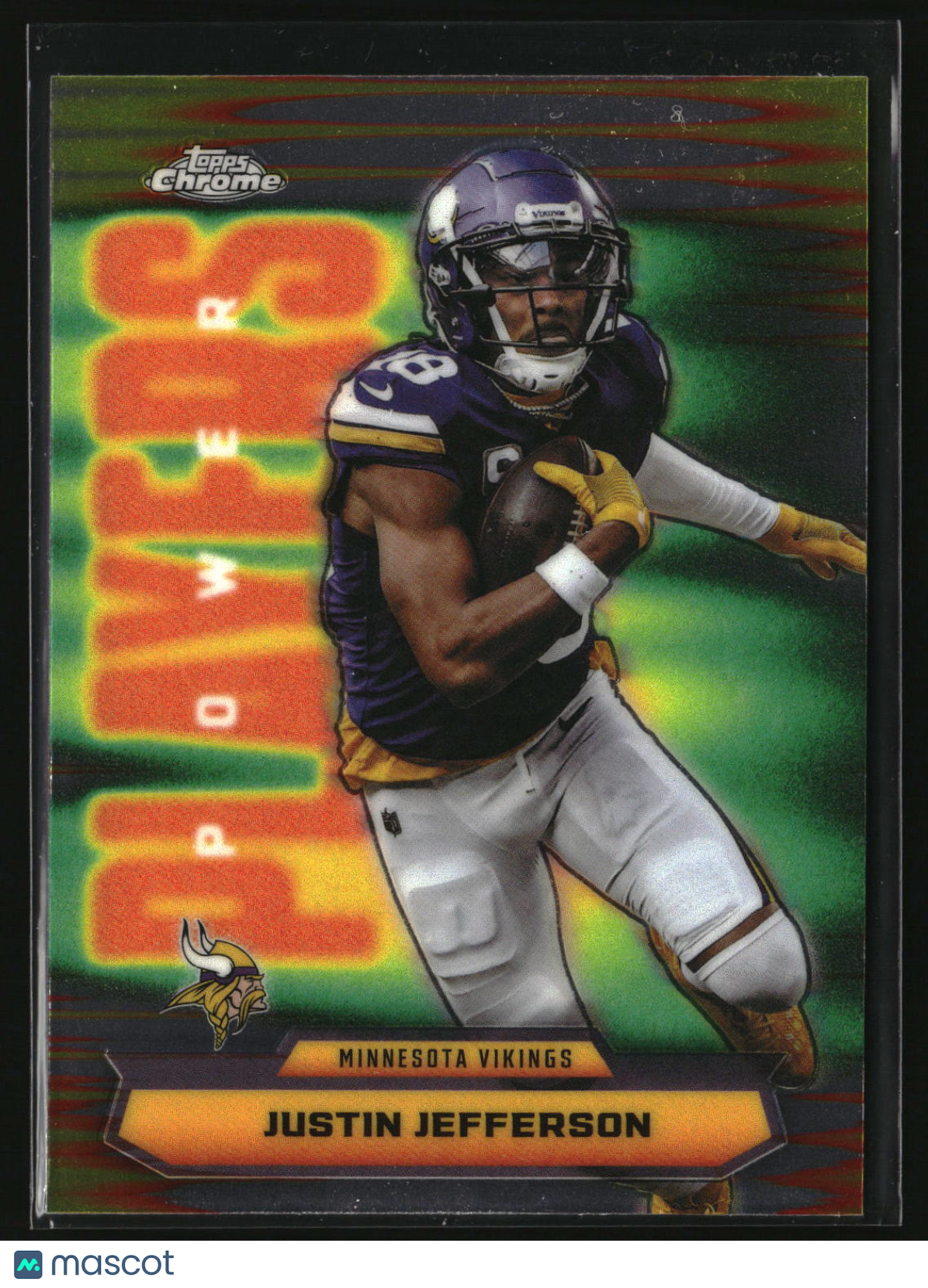Justin Jefferson 2025 Topps Chrome Power Players #PP-22