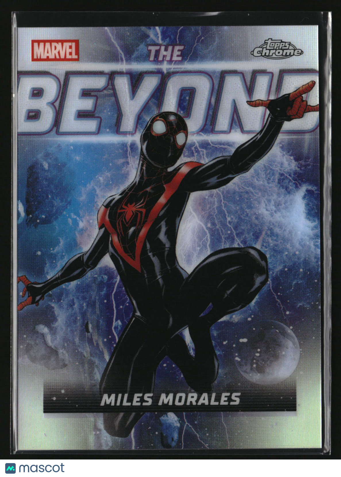 Miles Morales 2026 Topps Chrome Marvel Comics The Beyond #TB-05