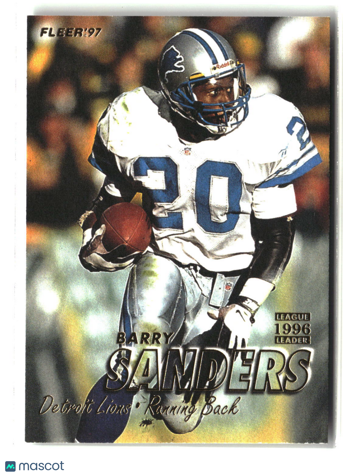 Barry Sanders 1997 Fleer #20