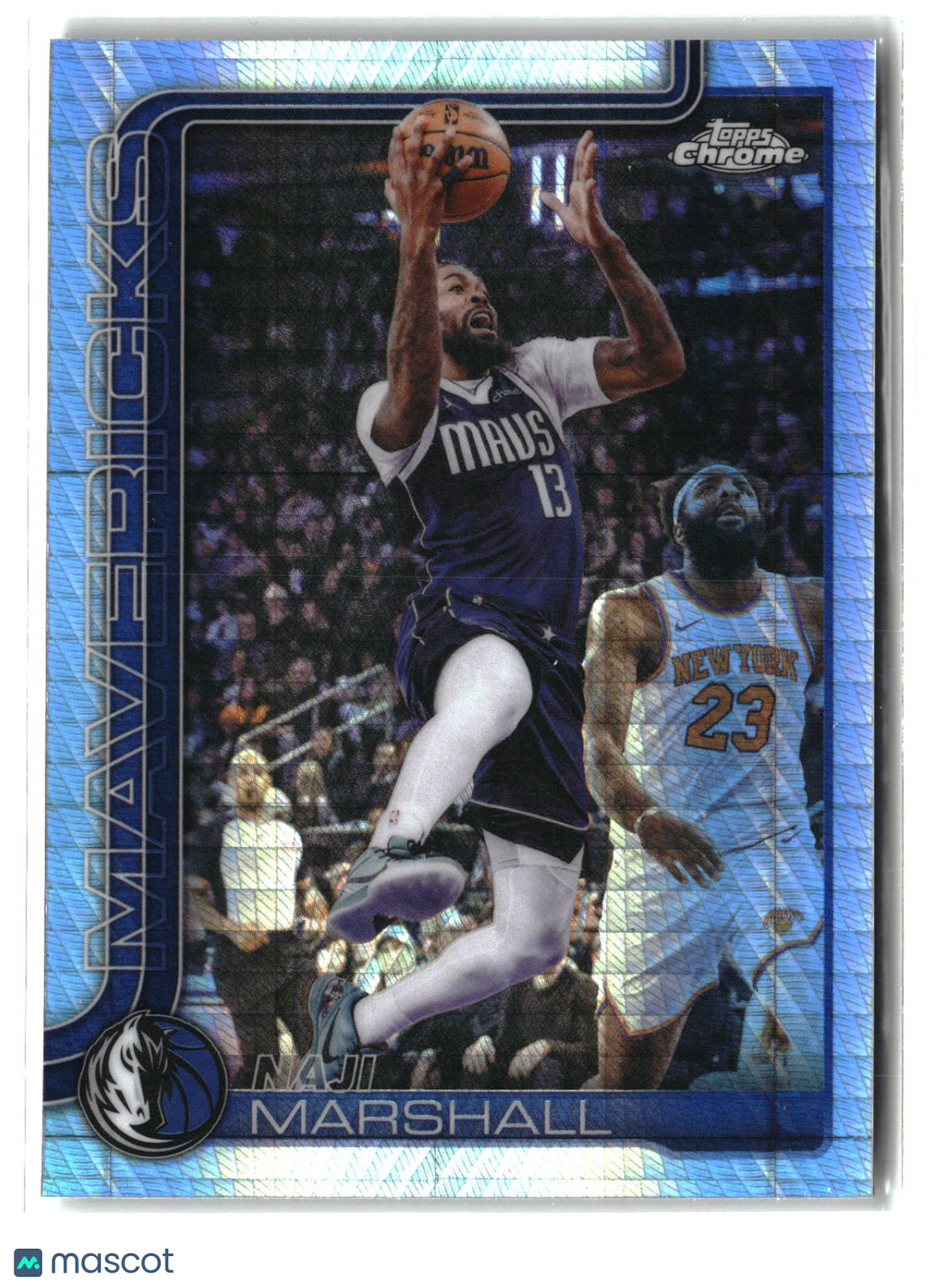 Naji Marshall 2025-26 Topps Chrome Update Prism Refractor #120