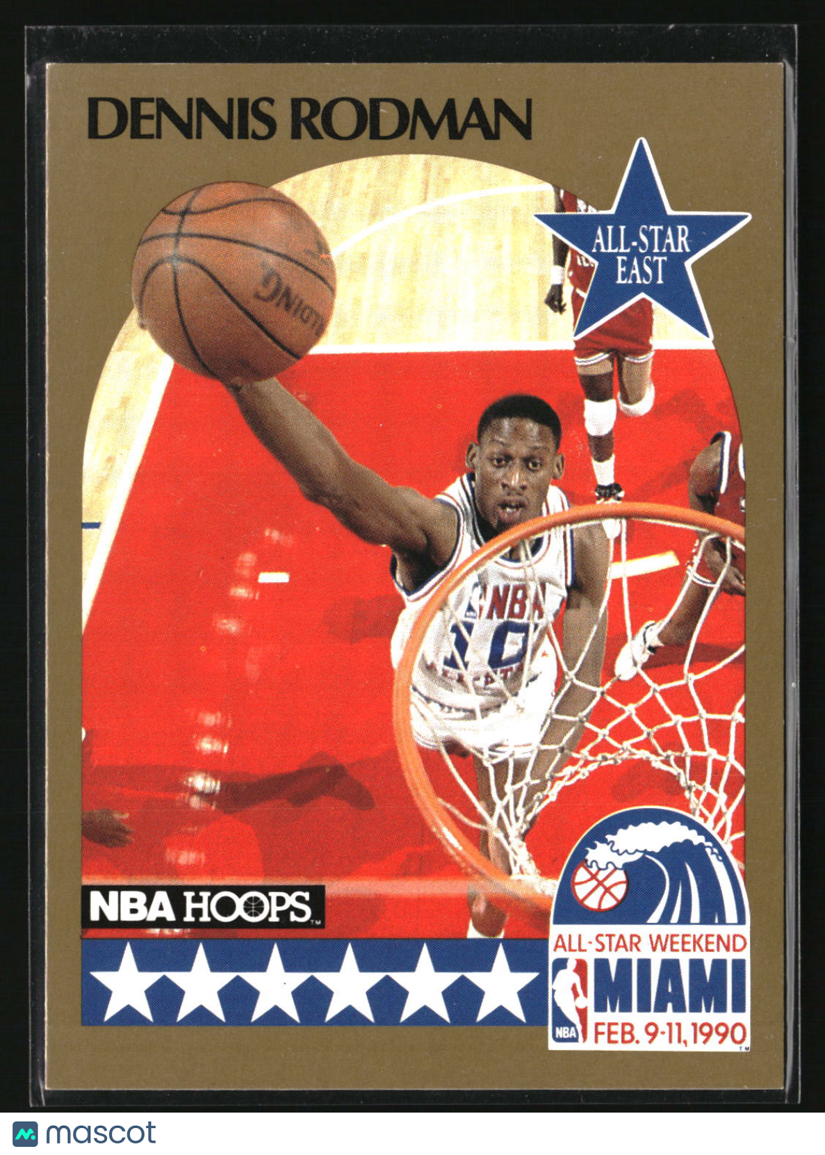 Dennis Rodman 1990-91 Hoops #10