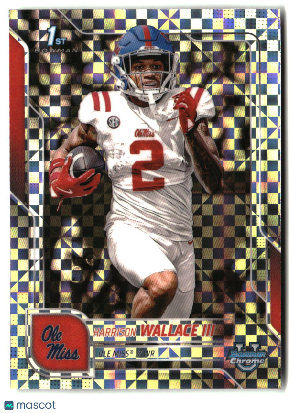 Harrison Wallace III 2025 Bowman University Chrome Xfractor #157