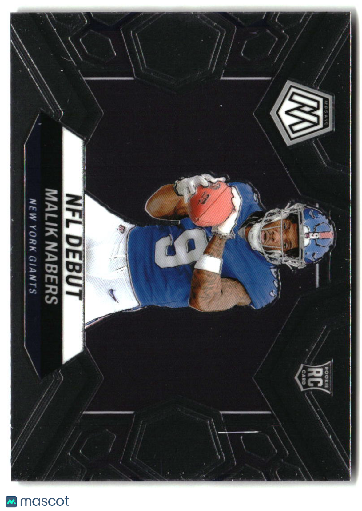 Malik Nabers 2024 Panini Mosaic #284
