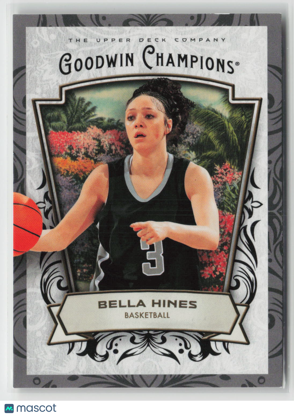 Bella Hines 2026 Upper Deck Goodwin Champions Glossy Black #53