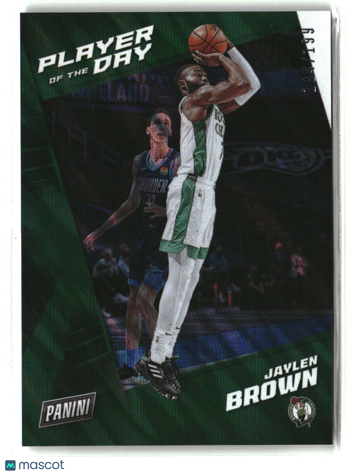 Jaylen Brown 2021-22 Panini NBA Player of the Day Moon Lava #3 #/199