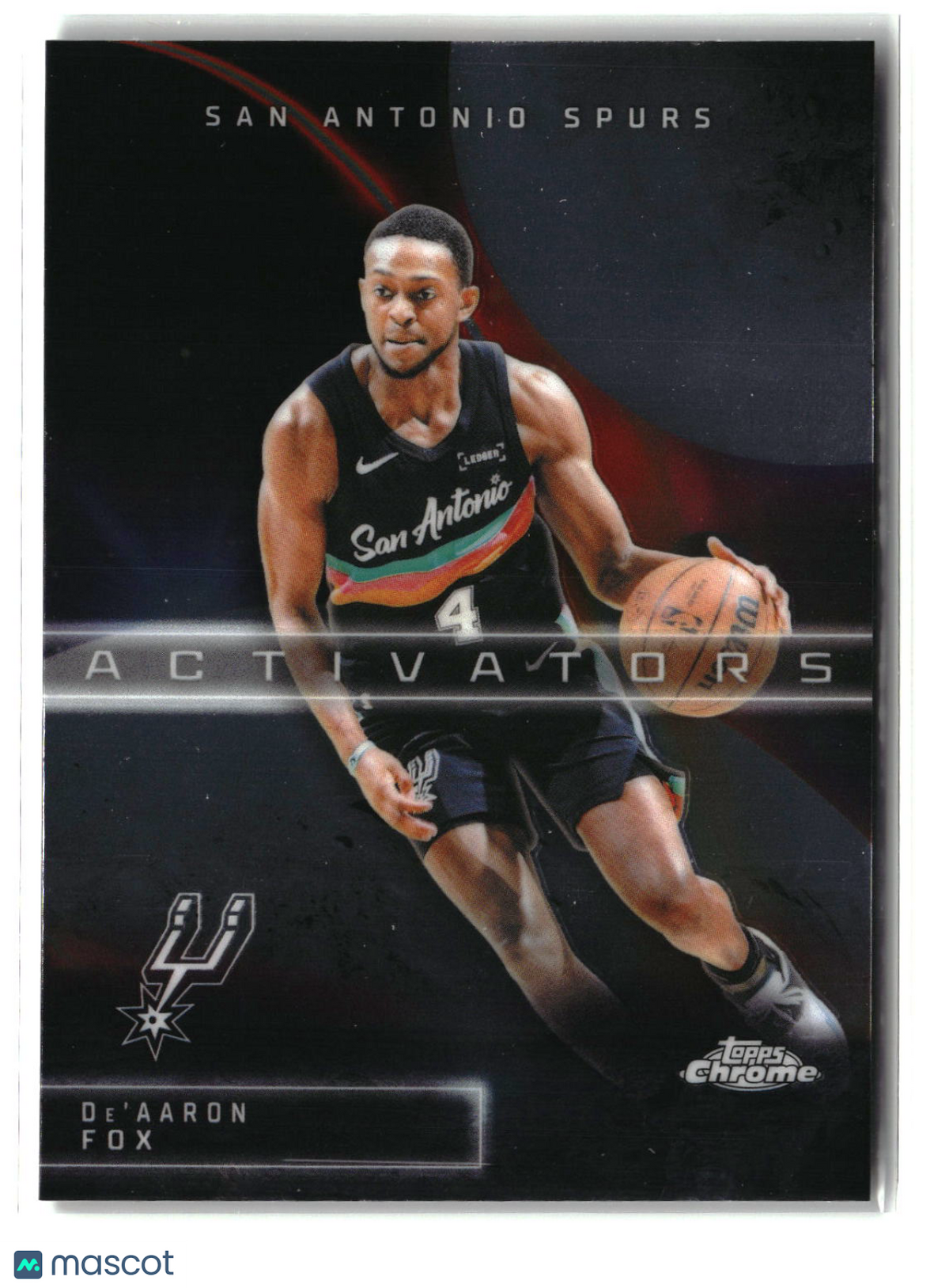 De’Aaron Fox 2025-26 Topps Chrome Update Activators #AC-15