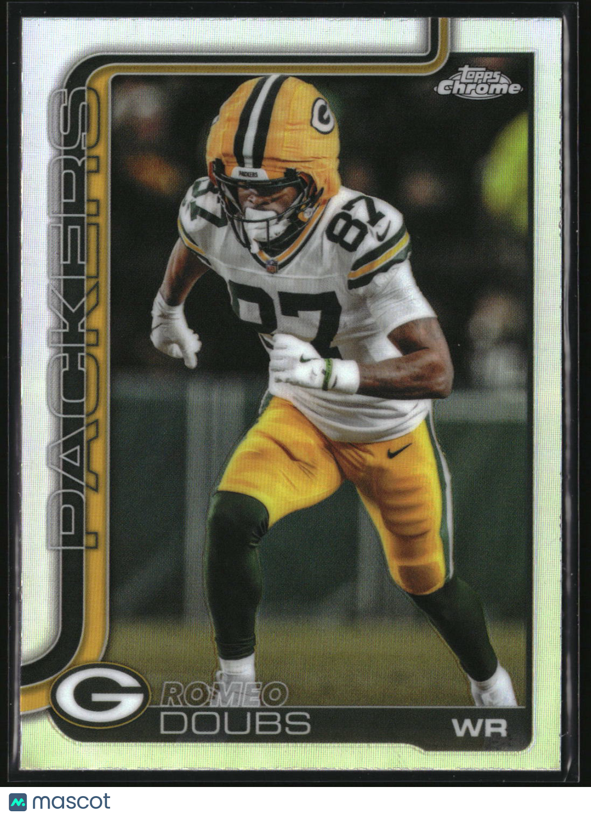 Romeo Doubs 2025 Topps Chrome Refractor #106
