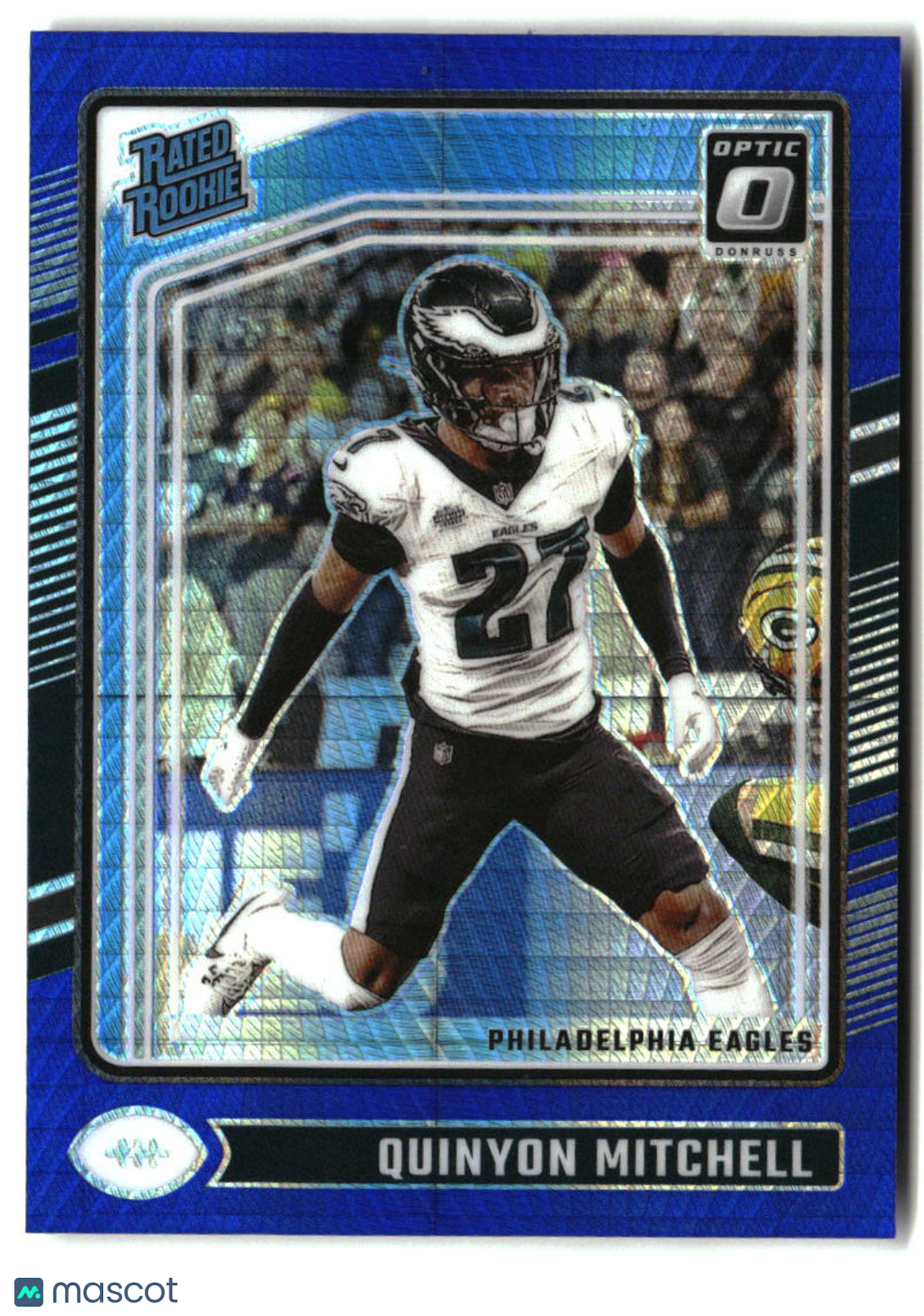 Quinyon Mitchell 2024 Donruss Optic Blue Hyper #282