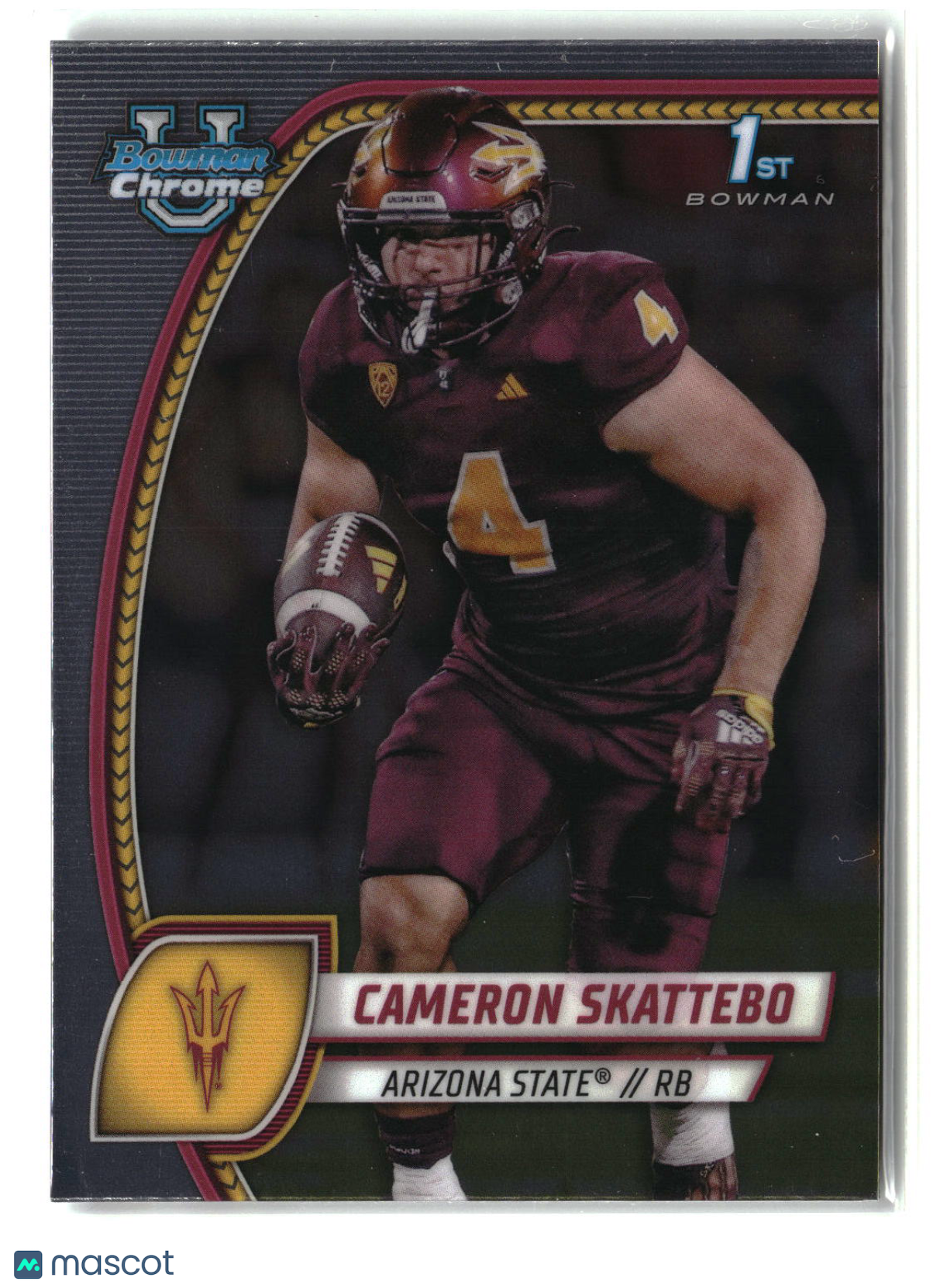 Cameron Skattebo 2024 Bowman University Chrome #37