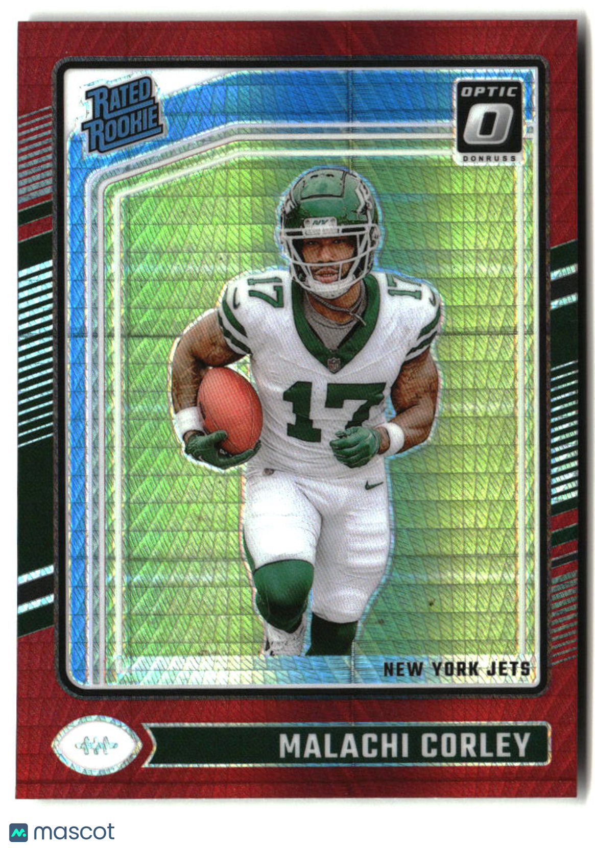 Malachi Corley 2024 Donruss Optic Red Hyper #270