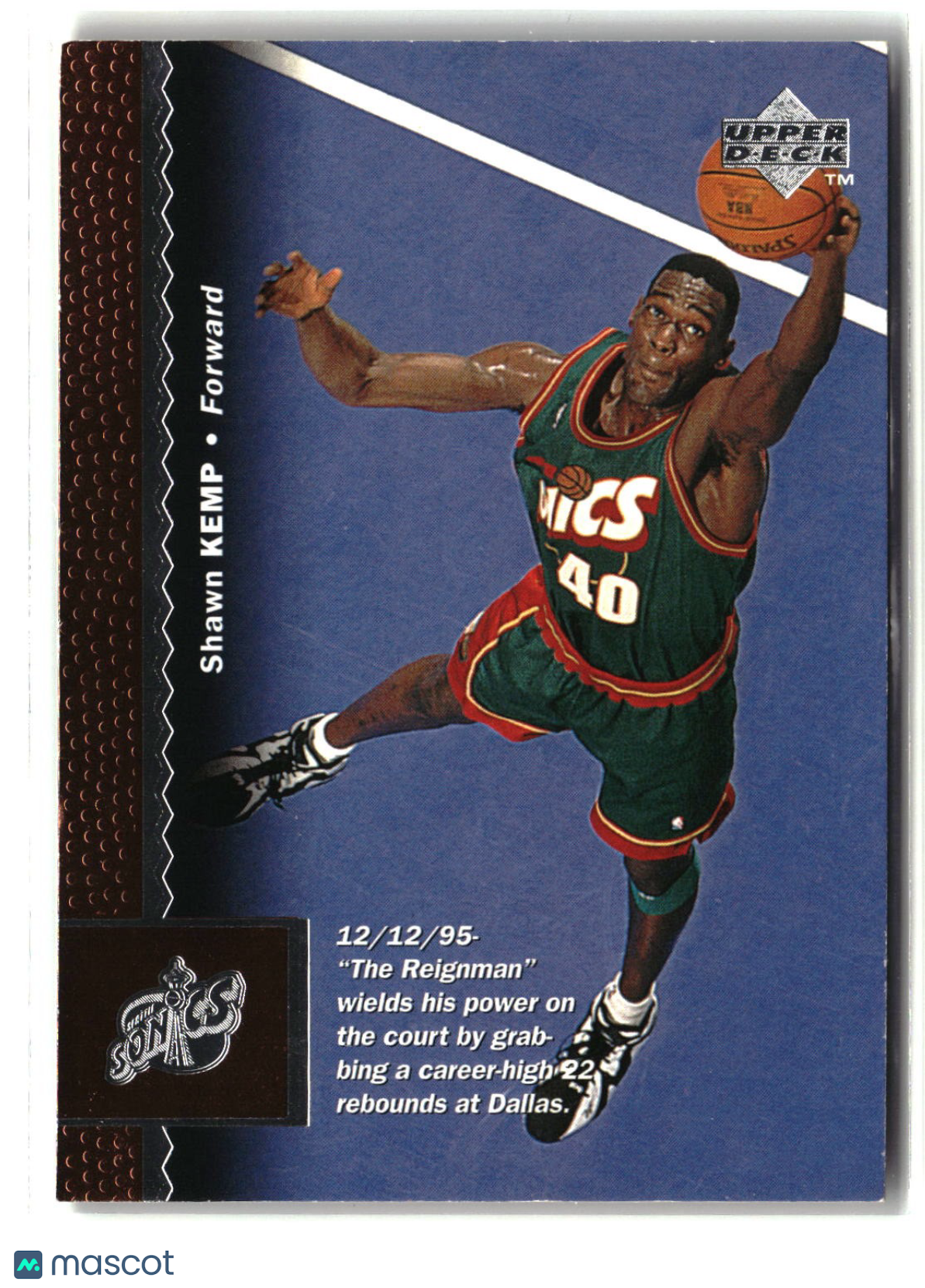 Shawn Kemp 1996-97 Upper Deck #114