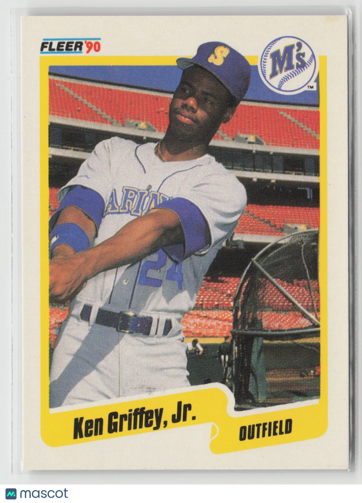 Ken Griffey, Jr. 1990 Fleer #513