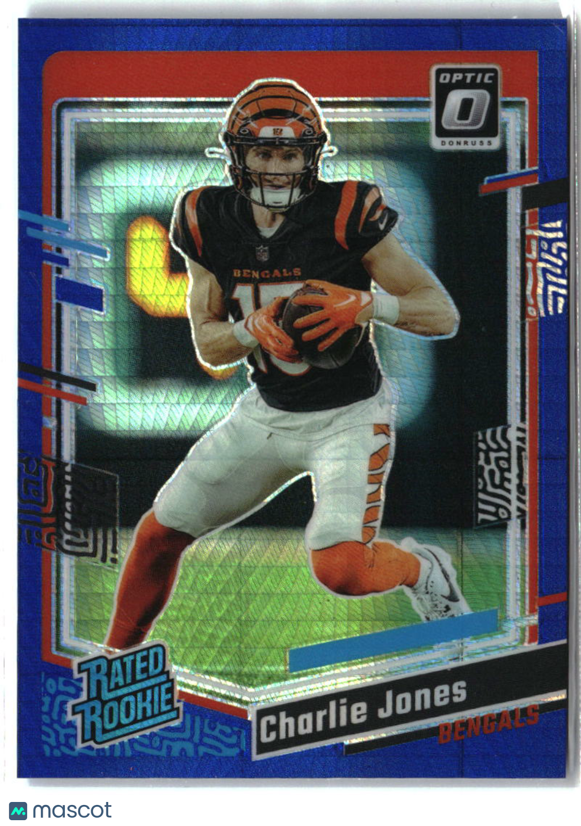 Charlie Jones 2023 Donruss Optic Blue Hyper #223