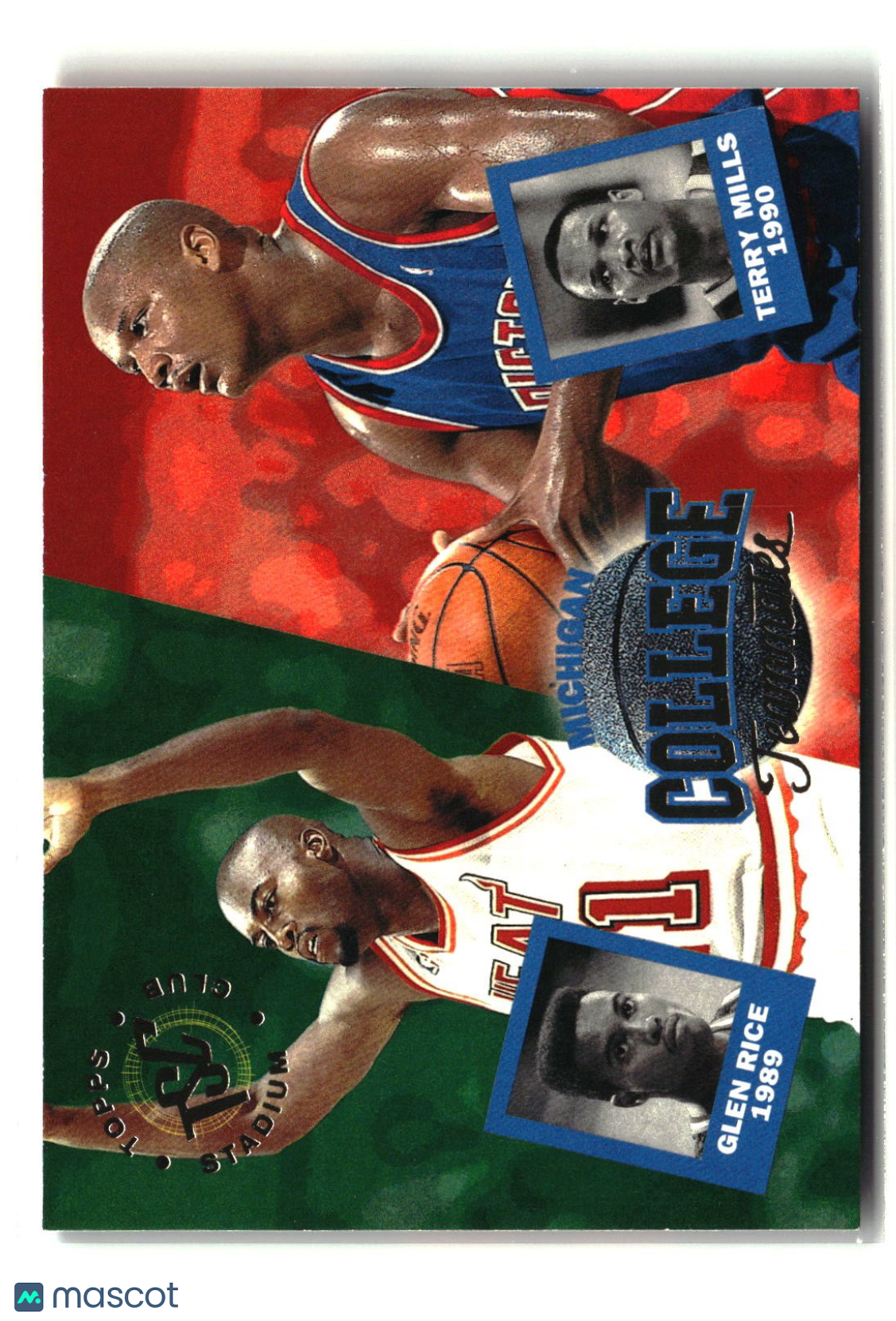 Glen Rice / Terry Mills 1994-95 Stadium Club #111