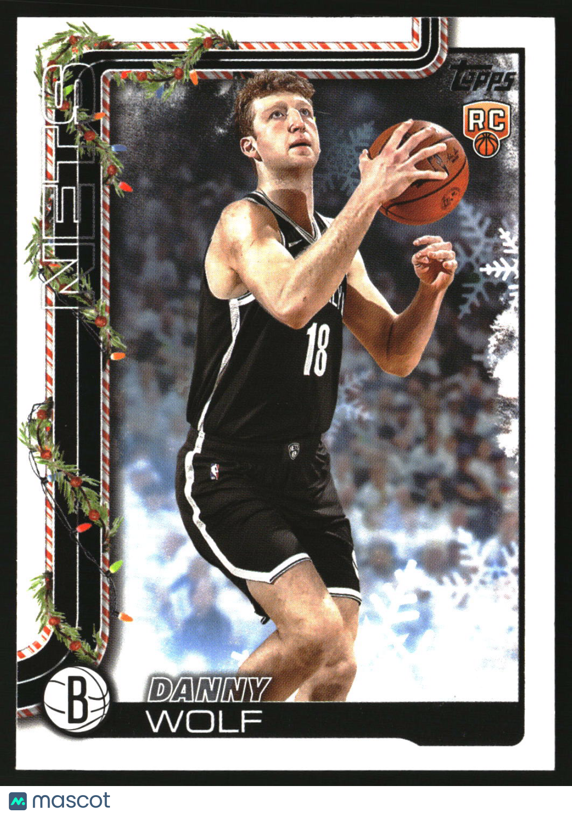 Danny Wolf 2025-26 Topps Holiday #H187