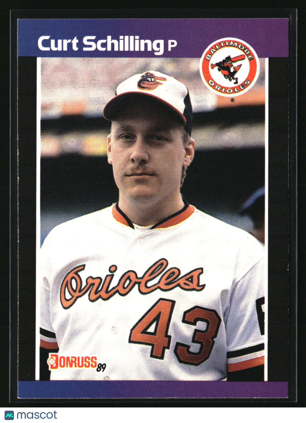 Curt Schilling 1989 Donruss #635