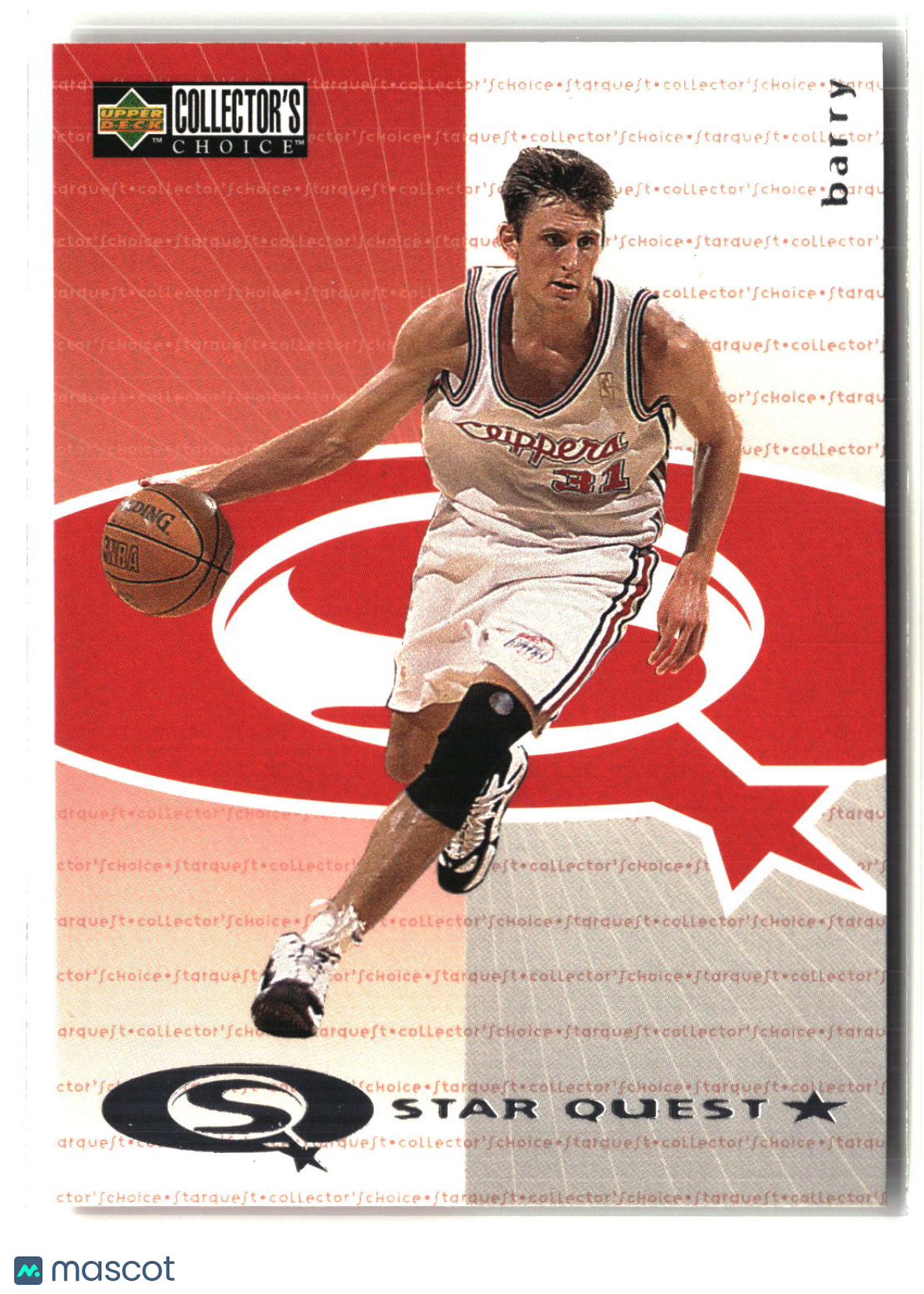 Brent Barry 1997-98 Collector's Choice StarQuest #SQ30