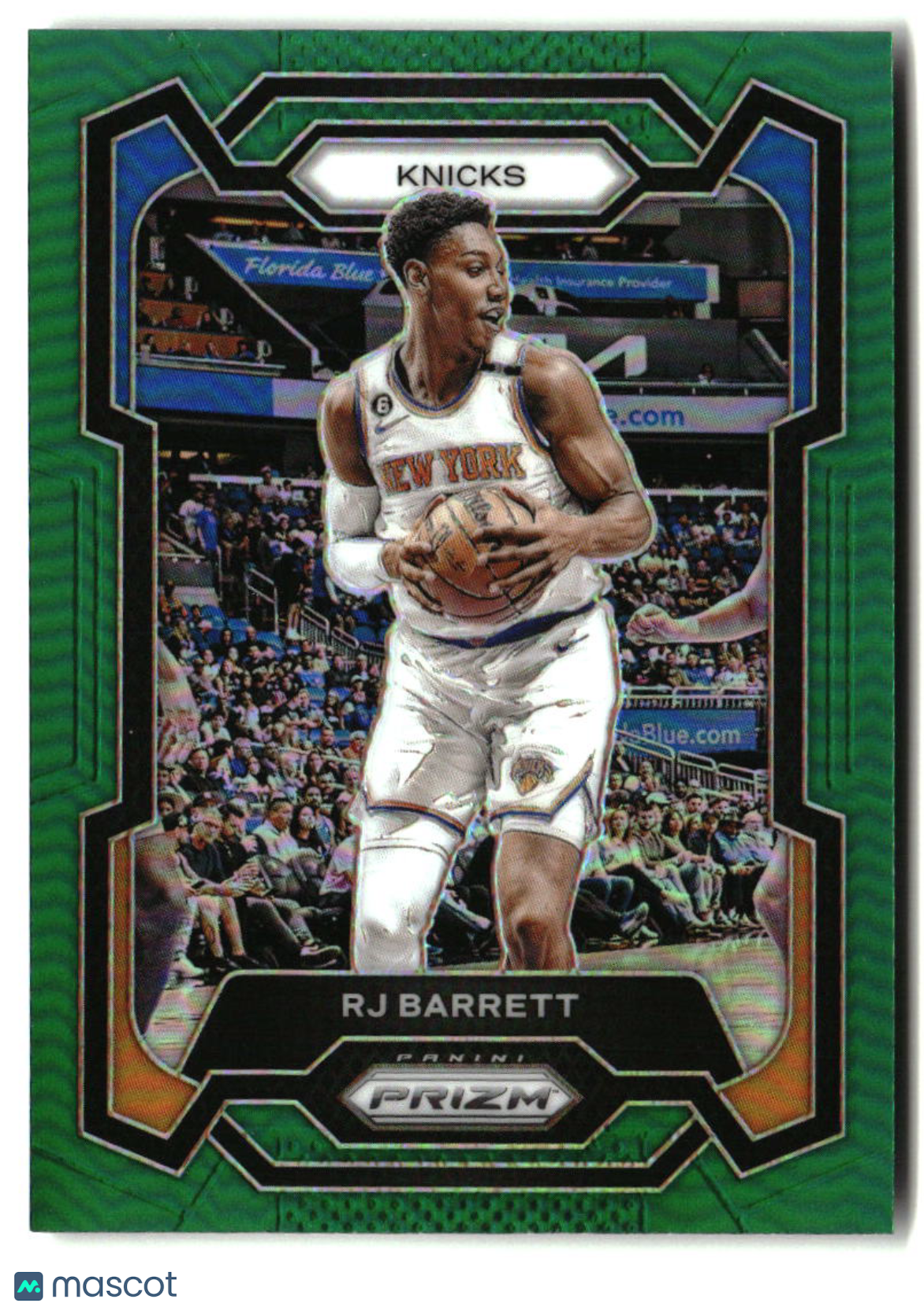 RJ Barrett 2023-24 Panini Prizm Prizms Green #263