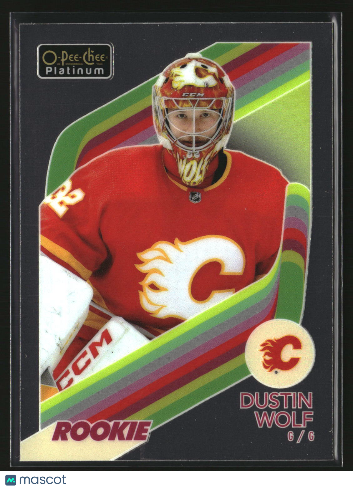 Dustin Wolf 2023-24 O-Pee-Chee Platinum Retro #R-77
