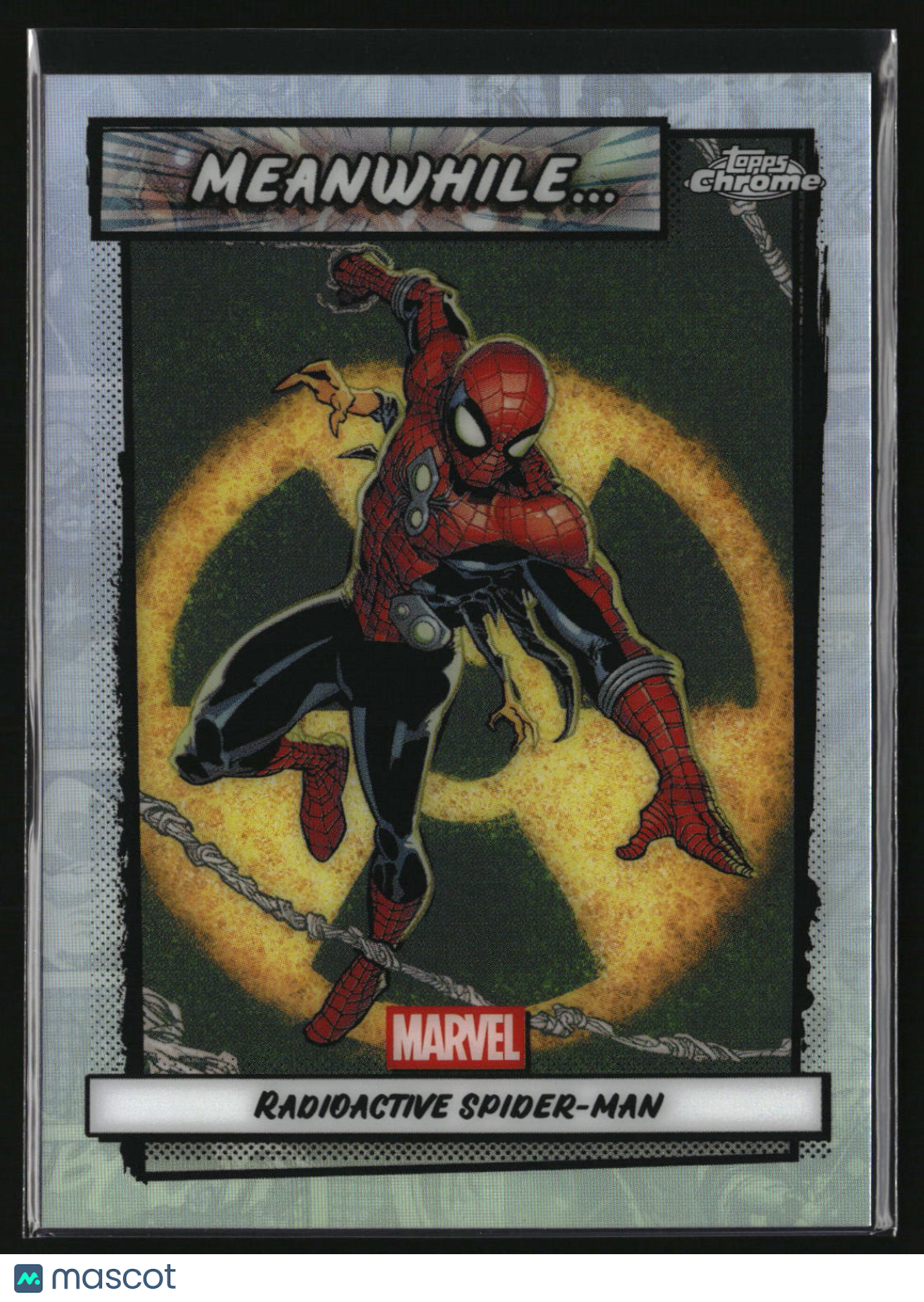 Radioactive Spider-Man 2026 Topps Chrome Marvel Comics Meanwhile... #MW-02