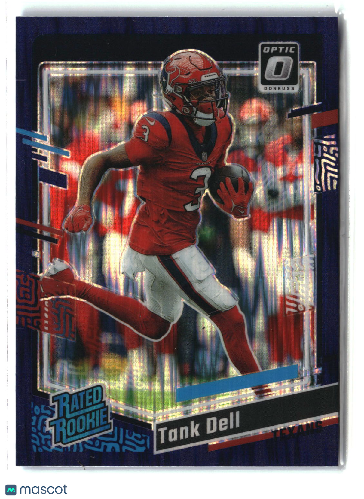 Tank Dell 2023 Donruss Optic Purple Shock #245