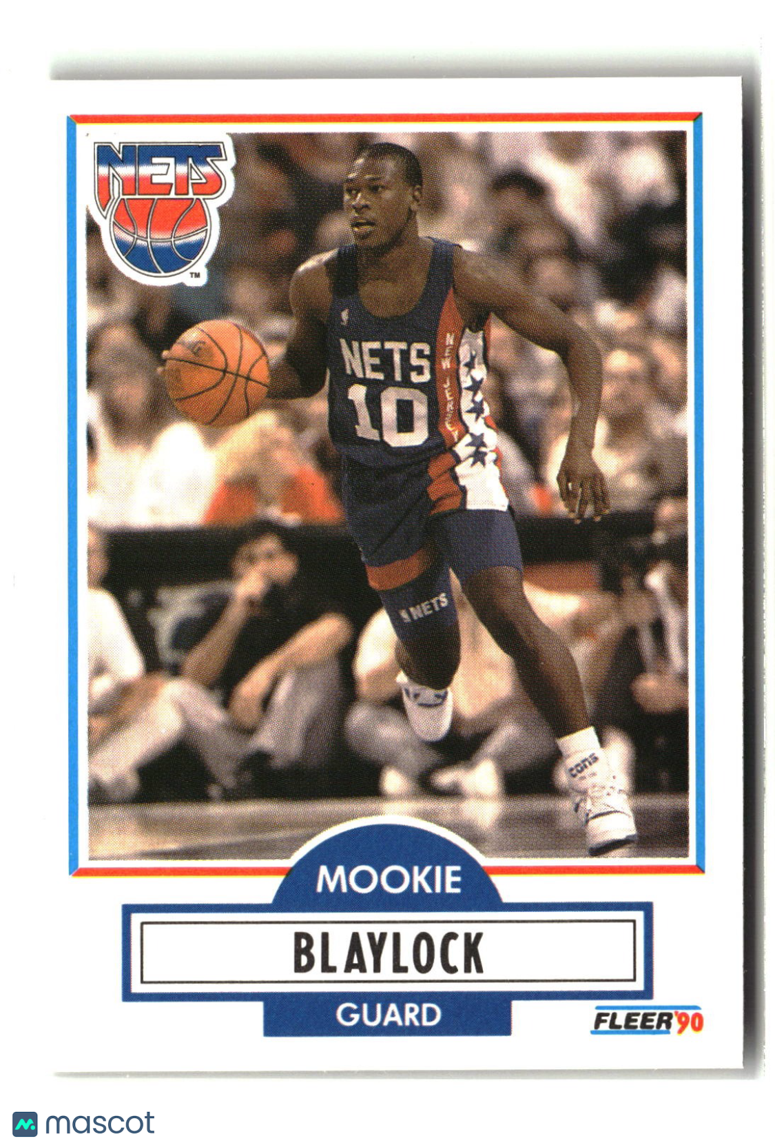 Mookie Blaylock 1990-91 Fleer #117