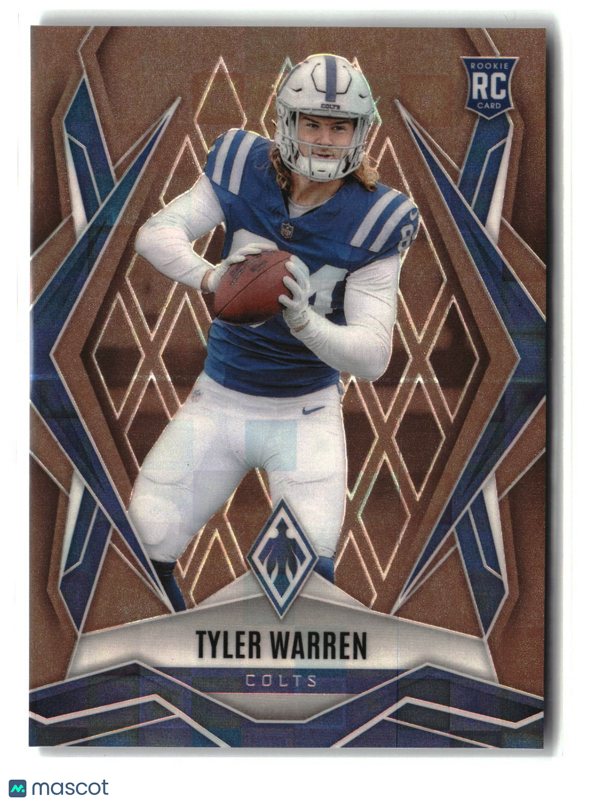 Tyler Warren 2025 Panini Phoenix Bronze Pandora Prizm #185 /125