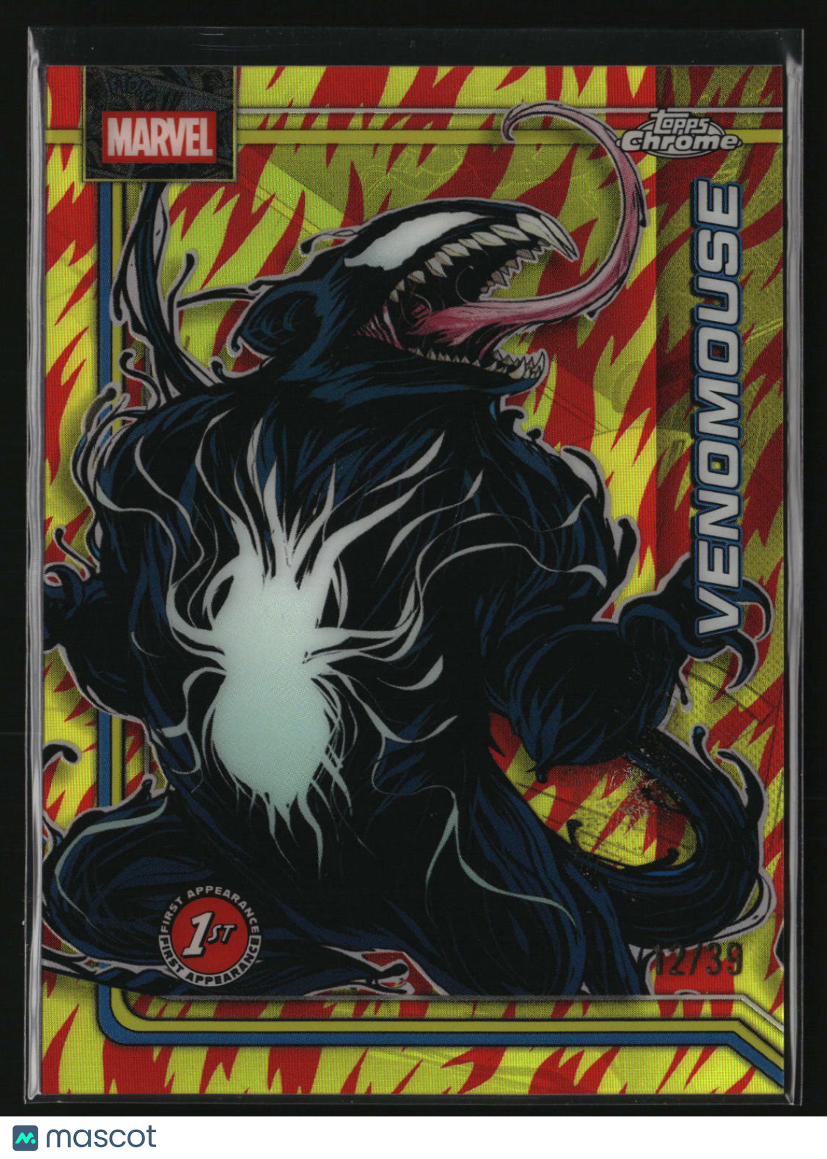 Venomouse 2026 Topps Chrome Marvel Comics Human Torch Refractor #189 #/39