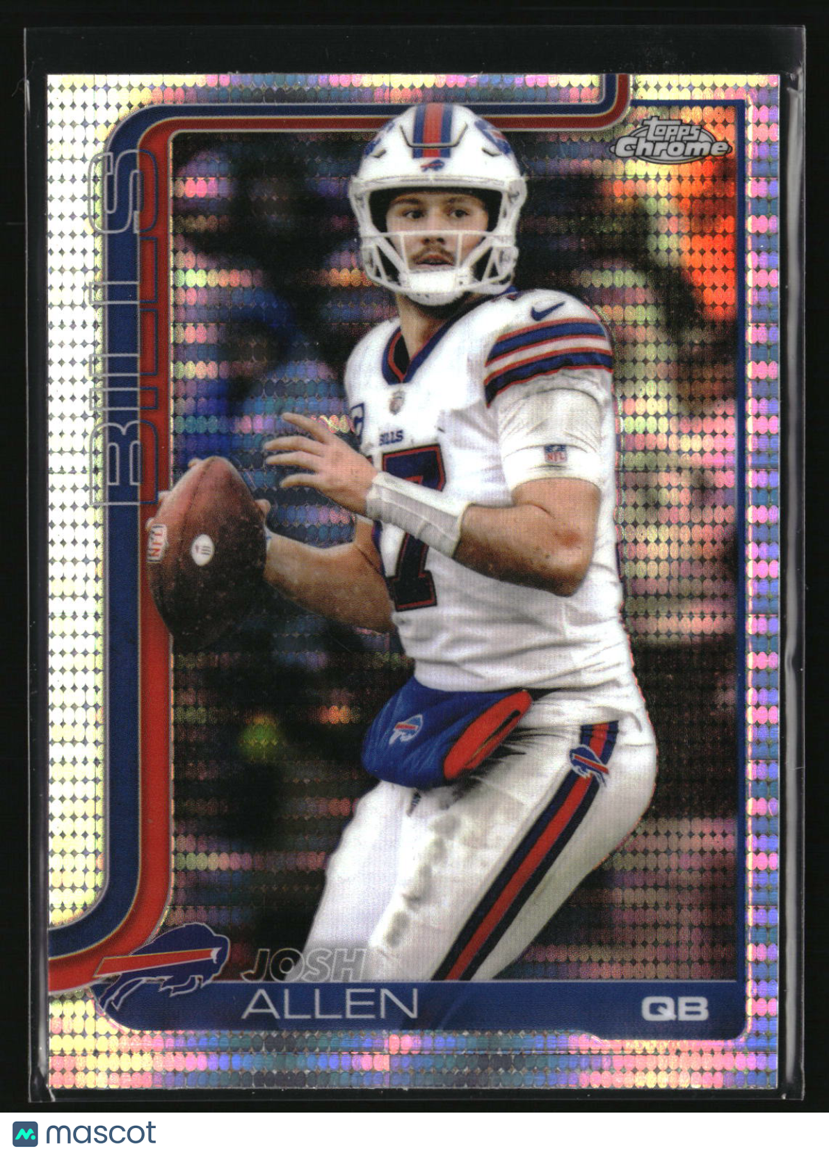 Josh Allen 2025 Topps Chrome Pulsar Refractor #34