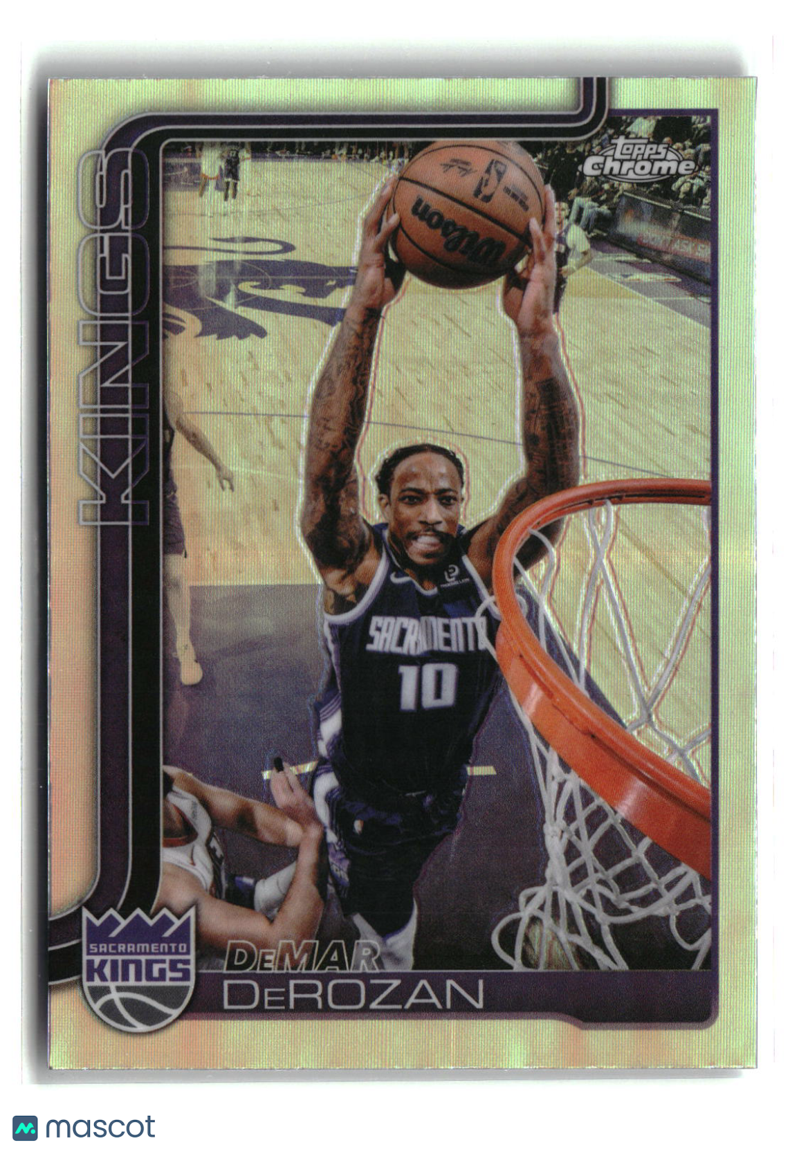 DeMar DeRozan 2025-26 Topps Chrome Update Refractor #62