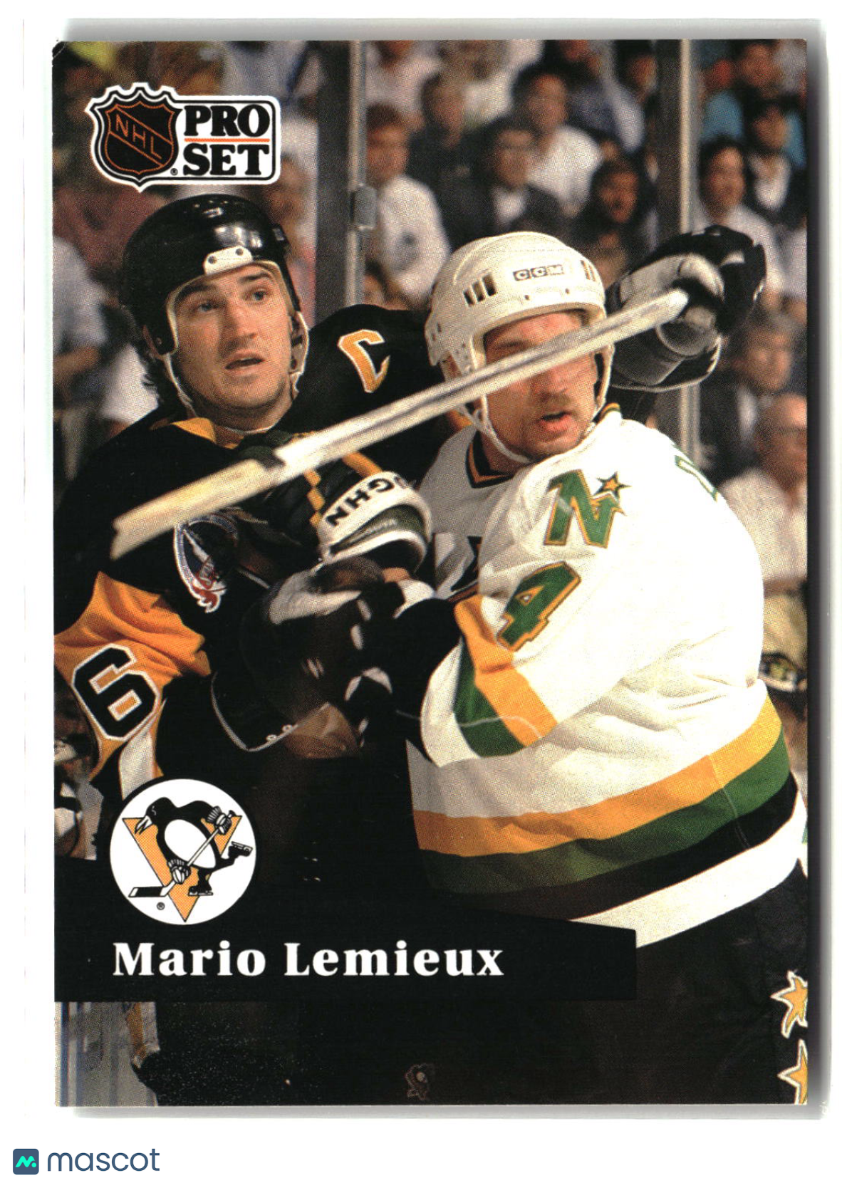 Mario Lemieux 1991-92 Pro Set French #194